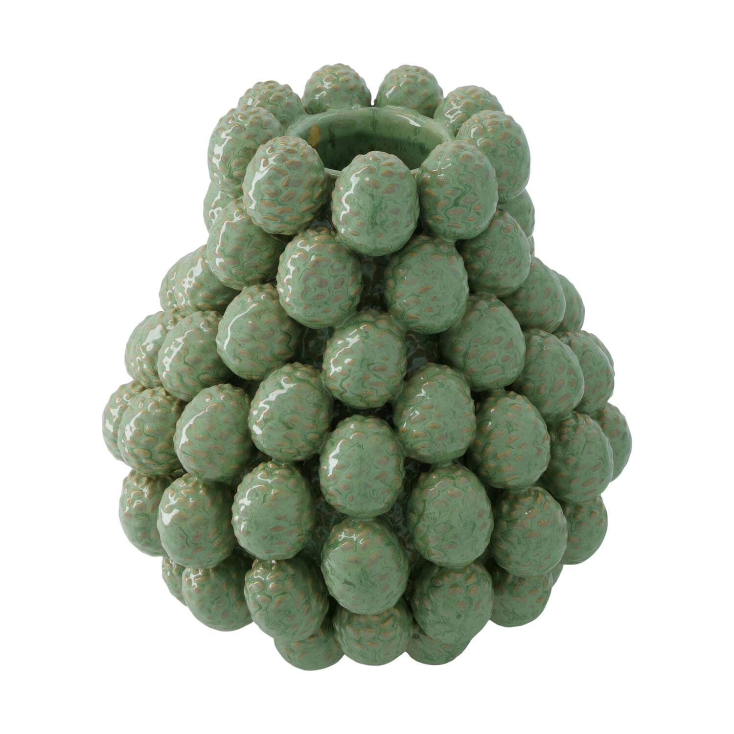 Vase pinecone ceramic 28x28x30cm