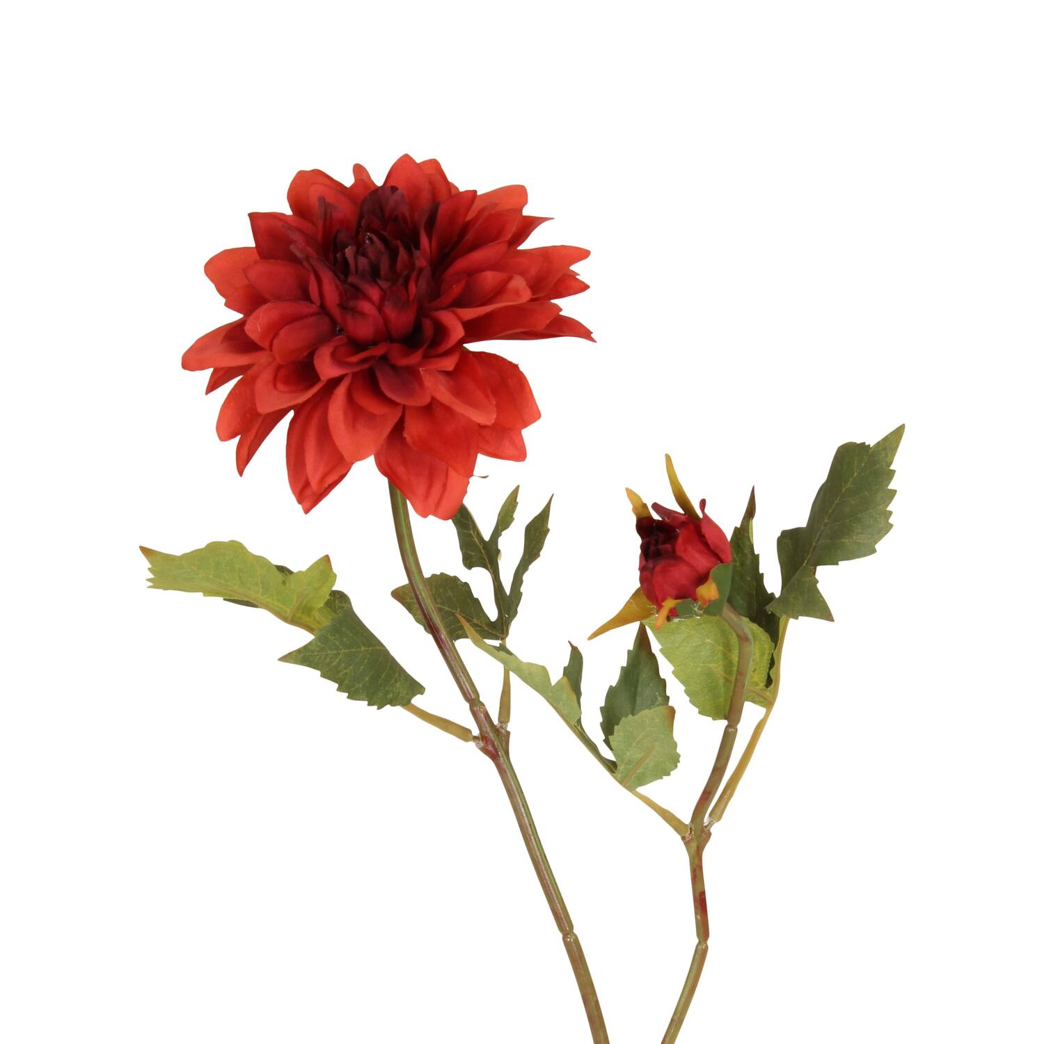 Branch dahlia artificial 12x20x55cm