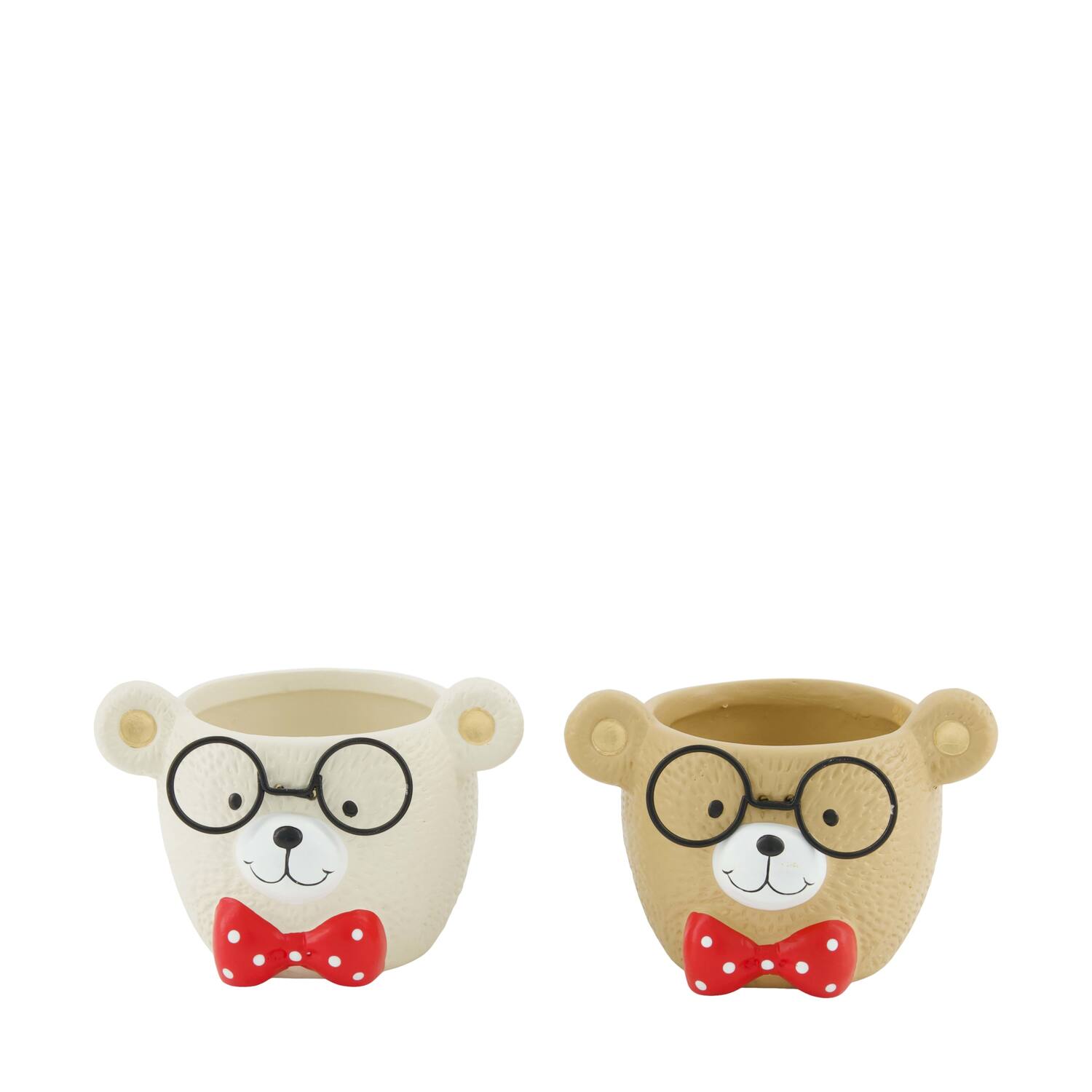 Planter bear ceramic 9.7x9x7.8cm C/2