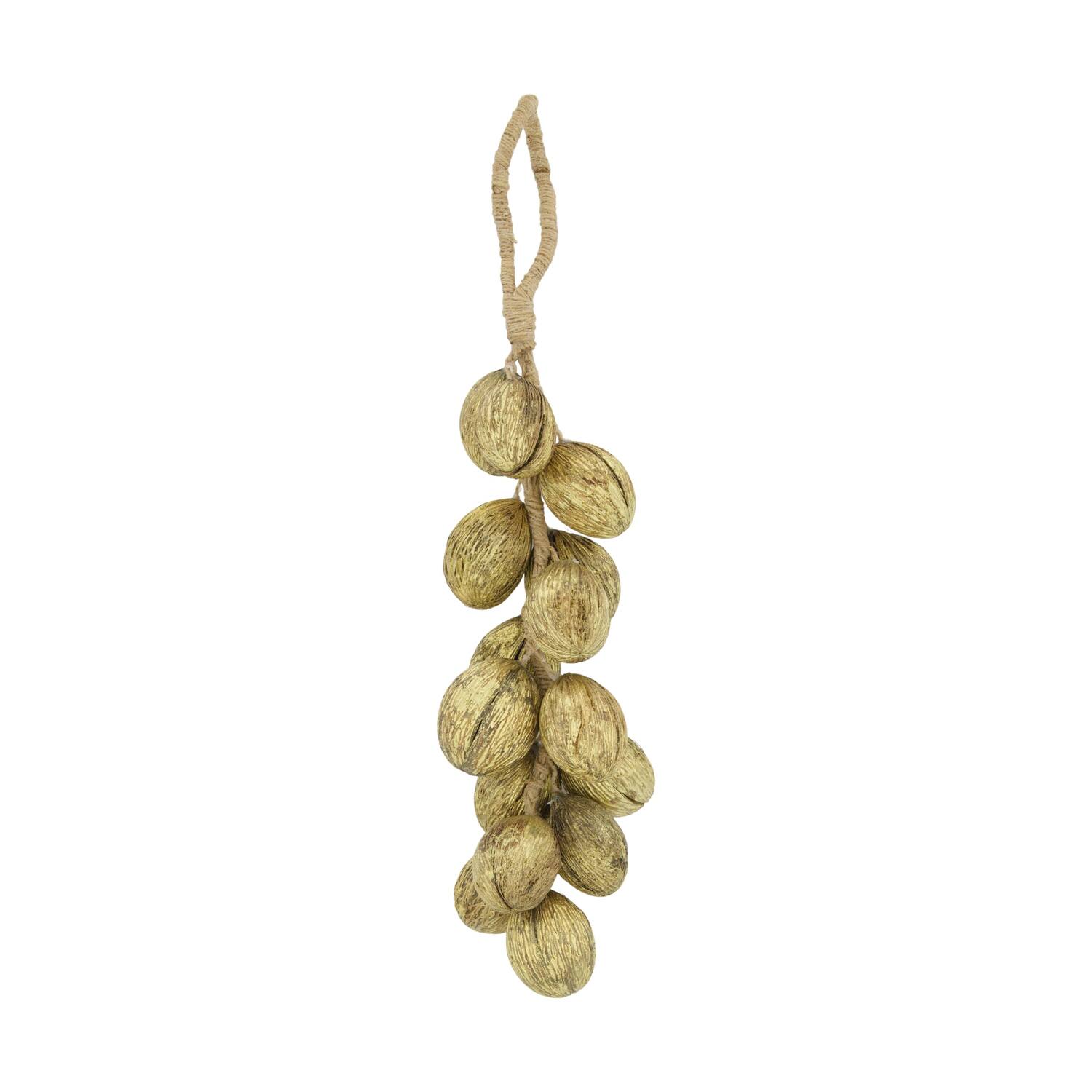 Haken Mintola-Kugel Natur 60x15x10cm Gold wash