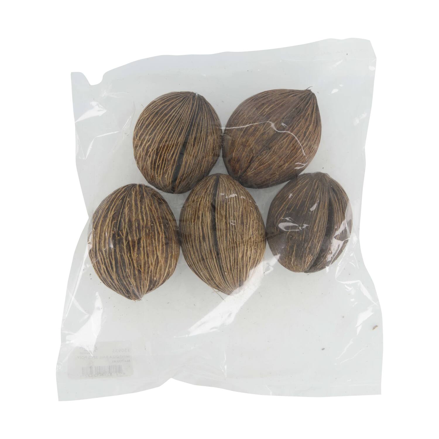 Bal mintola natuurlijk 23x20x6cm natuurlijk 5st