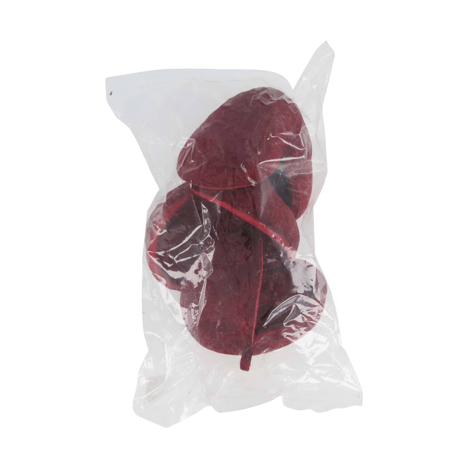 Buddha nut nature 30x20x11cm Red 3pc