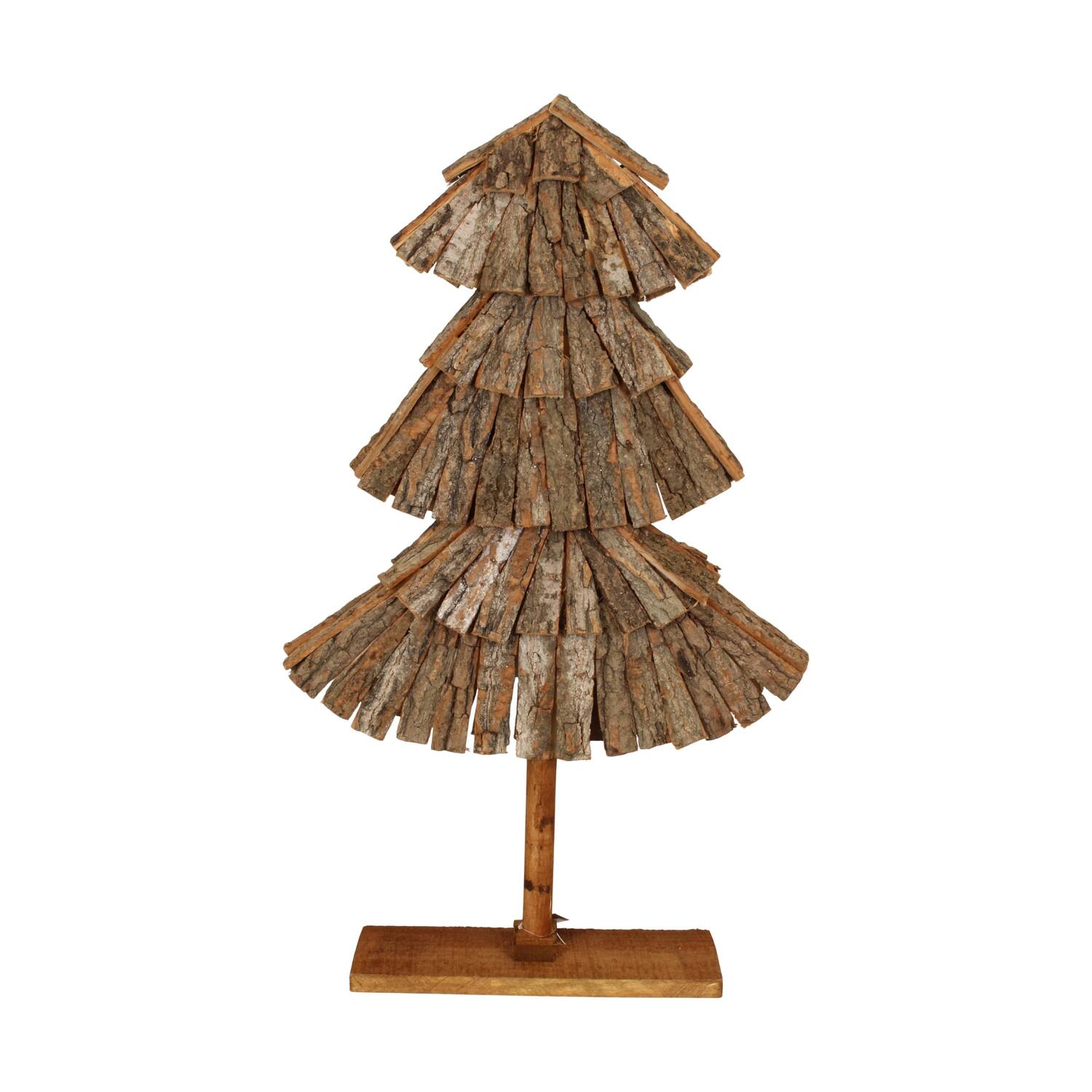 Baum Pappelholz 48x14x78cm Natur