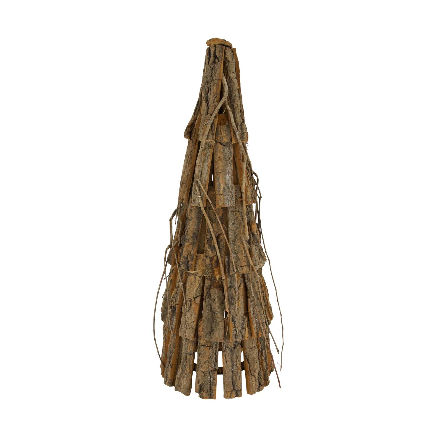 Tree poplar wood 22x22x58cm