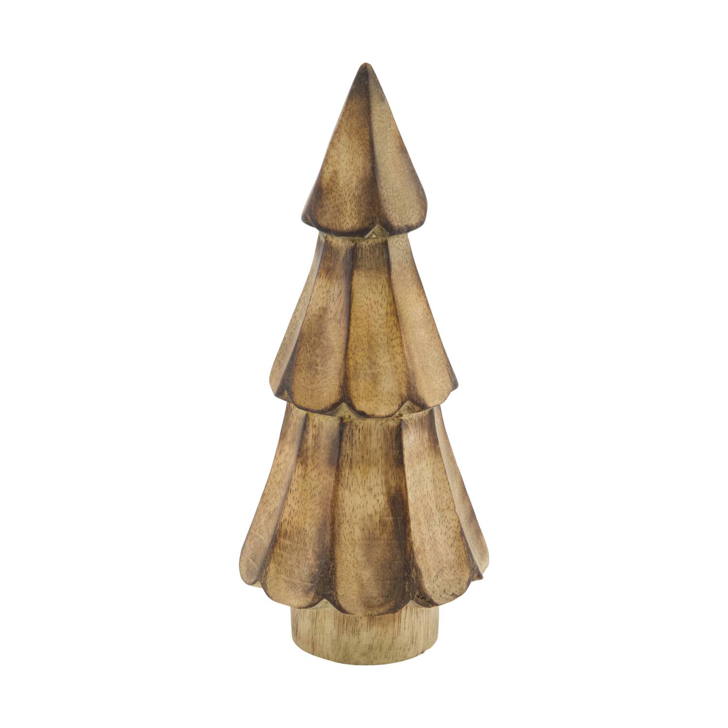 tatue tree mango wood 7x7x18cm - Natural