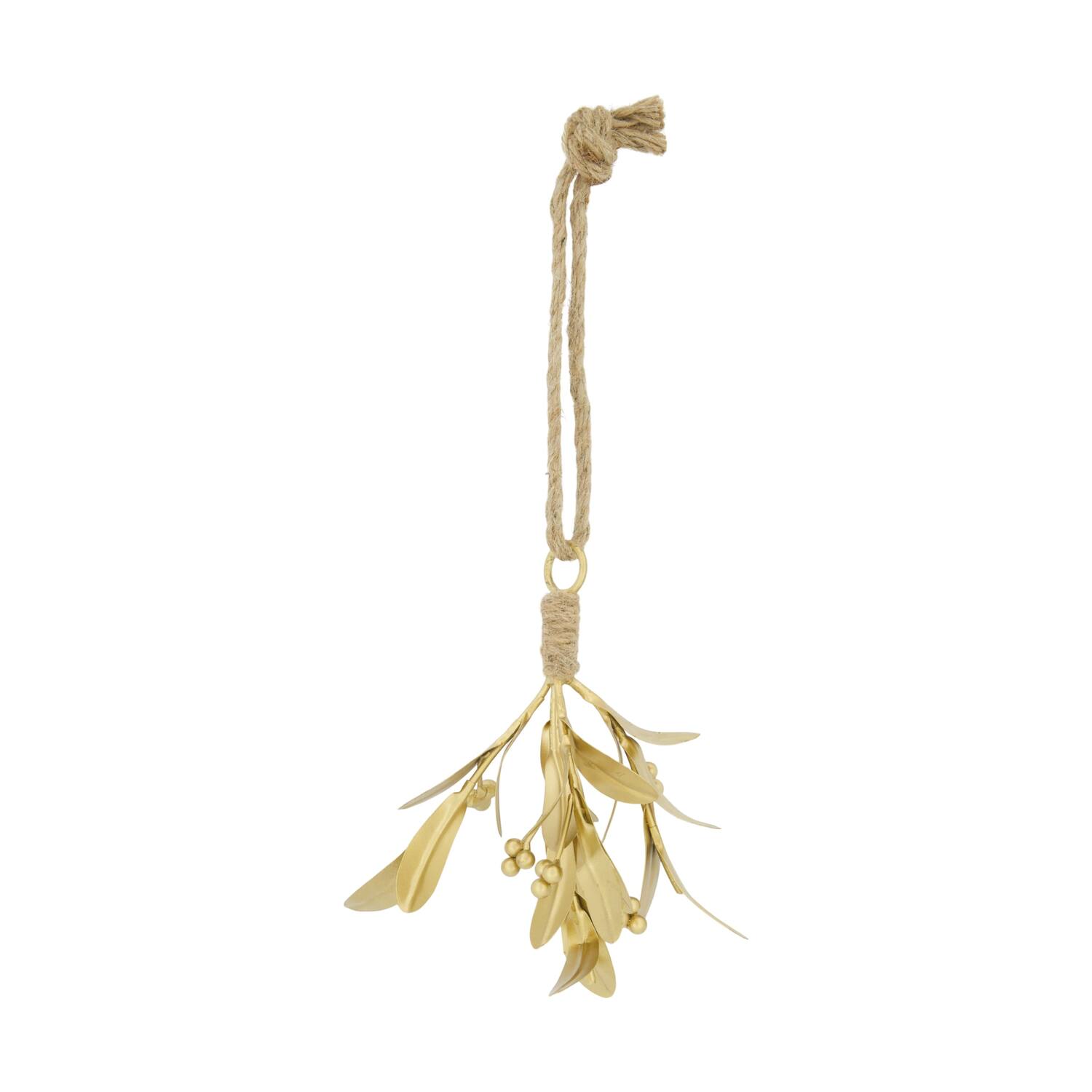 Hanger mistletoe metal 13x13x18cm
