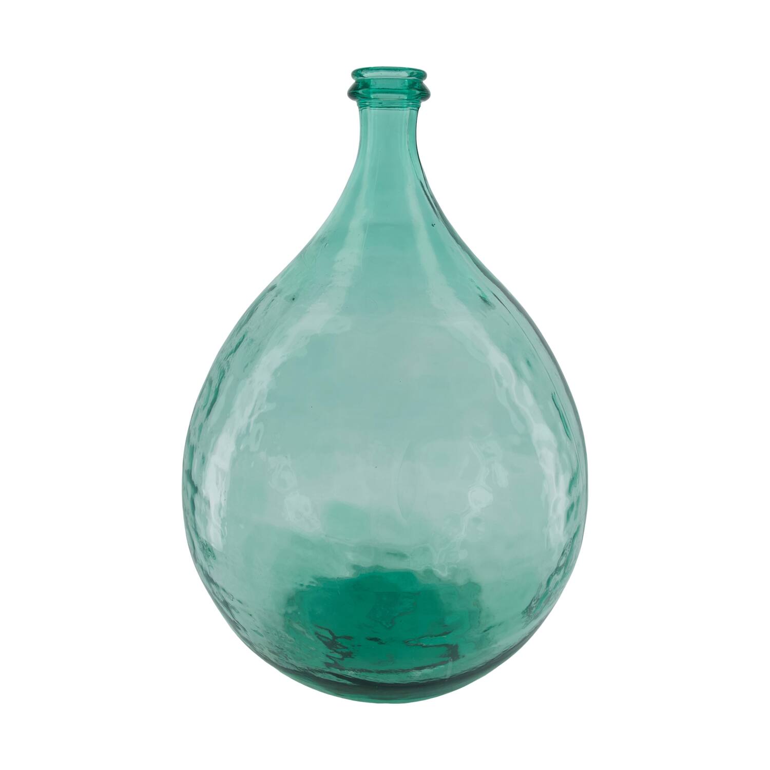 Bottle recycled glass 40x40x55cm - Transparent