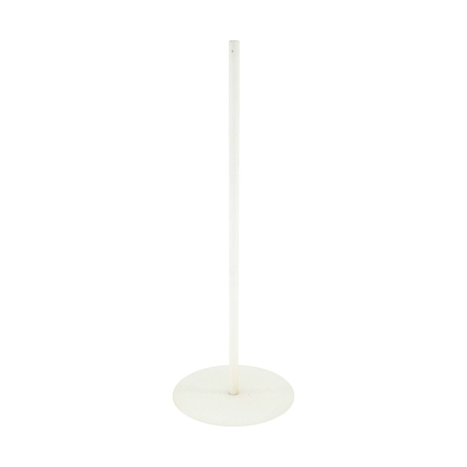 Flower base metal 14x14x38cm