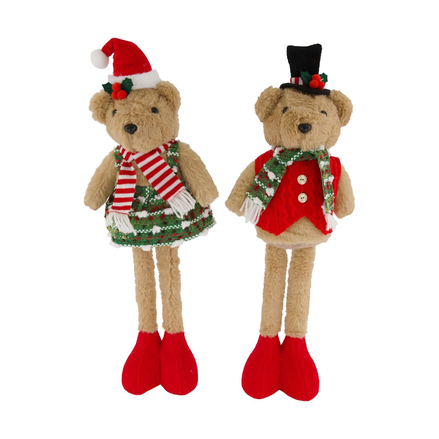 Figurine bear fabric 16x9x52cm A2 - Multi