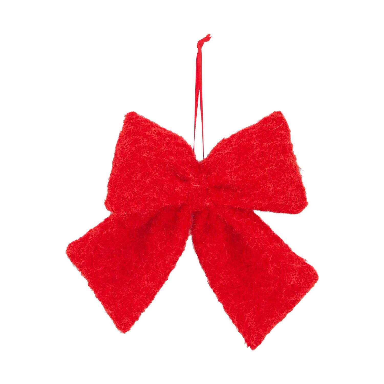 Hanger bow fabric 20x24x3cm - Red