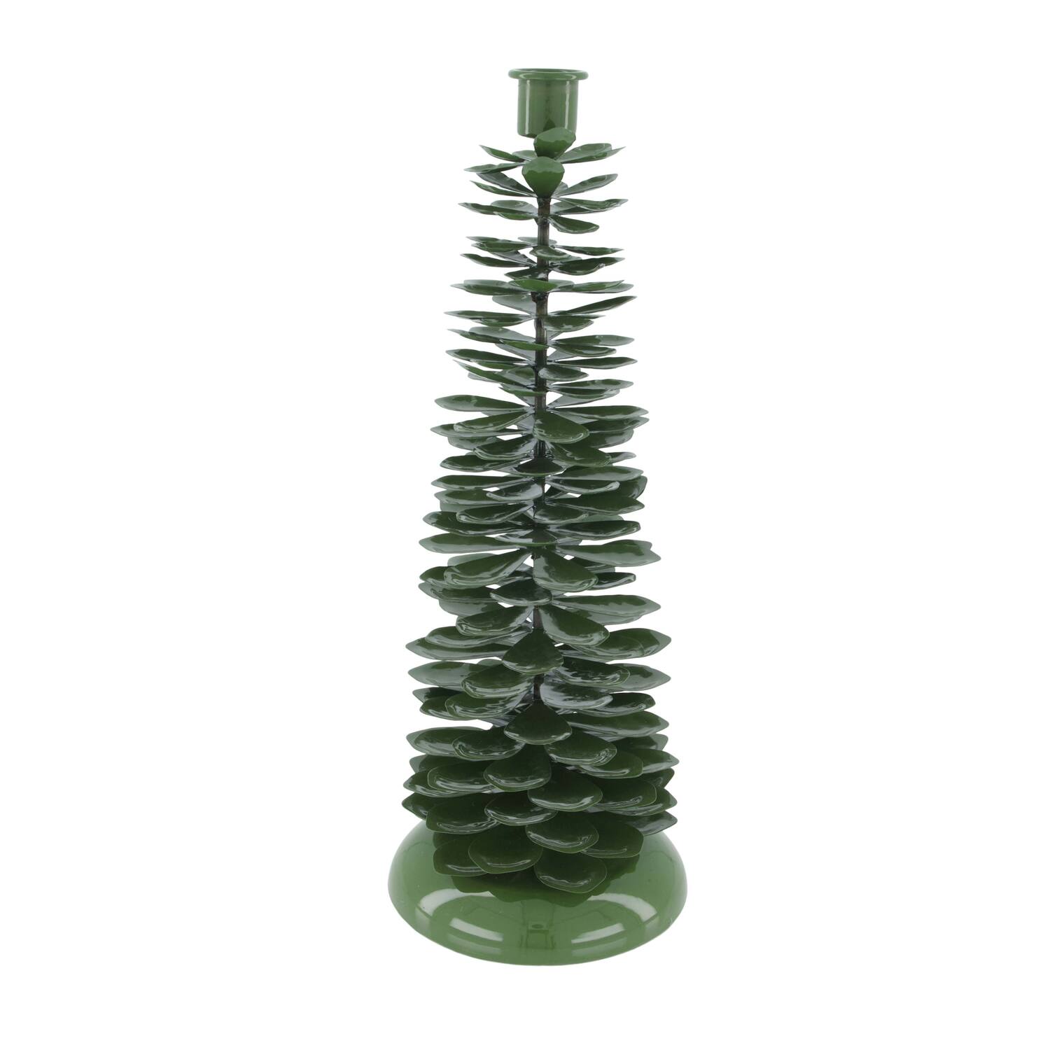 Dinnercandle holder tree metal 25x25x63cm