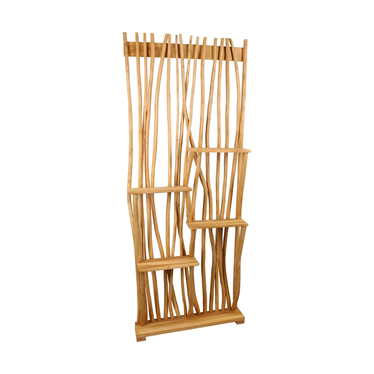 Cabinet teak wood 80x20x200cm