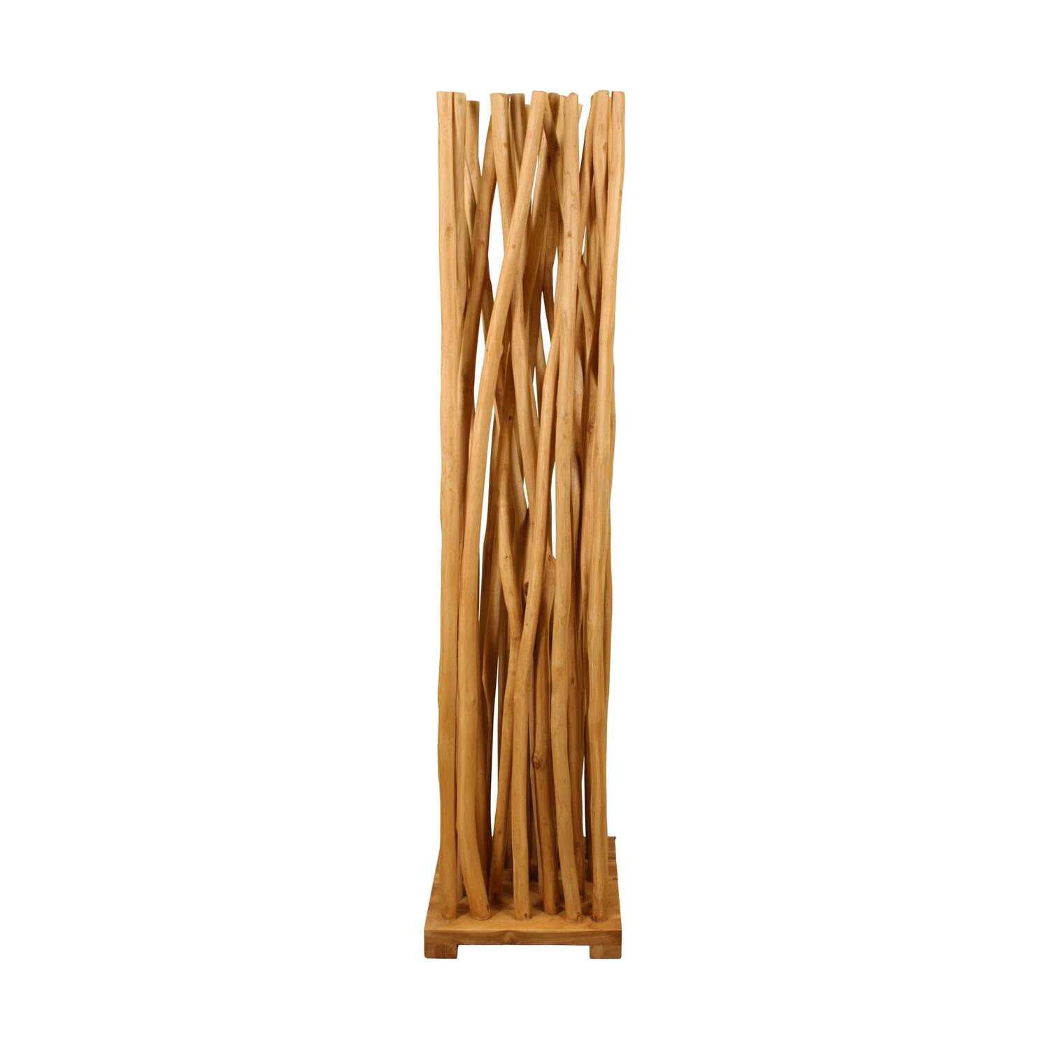Divider teak wood 38x38x160cm
