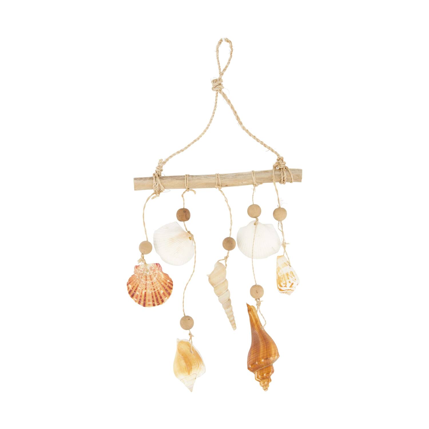 Hanger shells nature 18x2x36cm