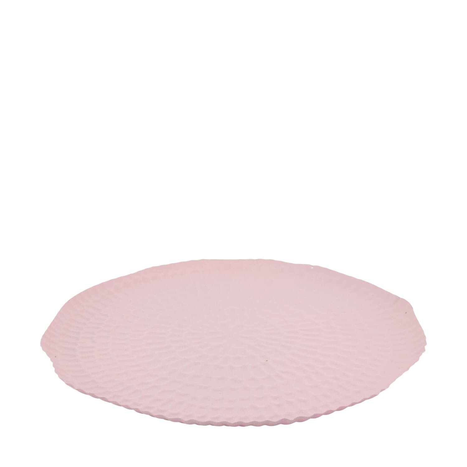 Tray round metal 38x38x2cm