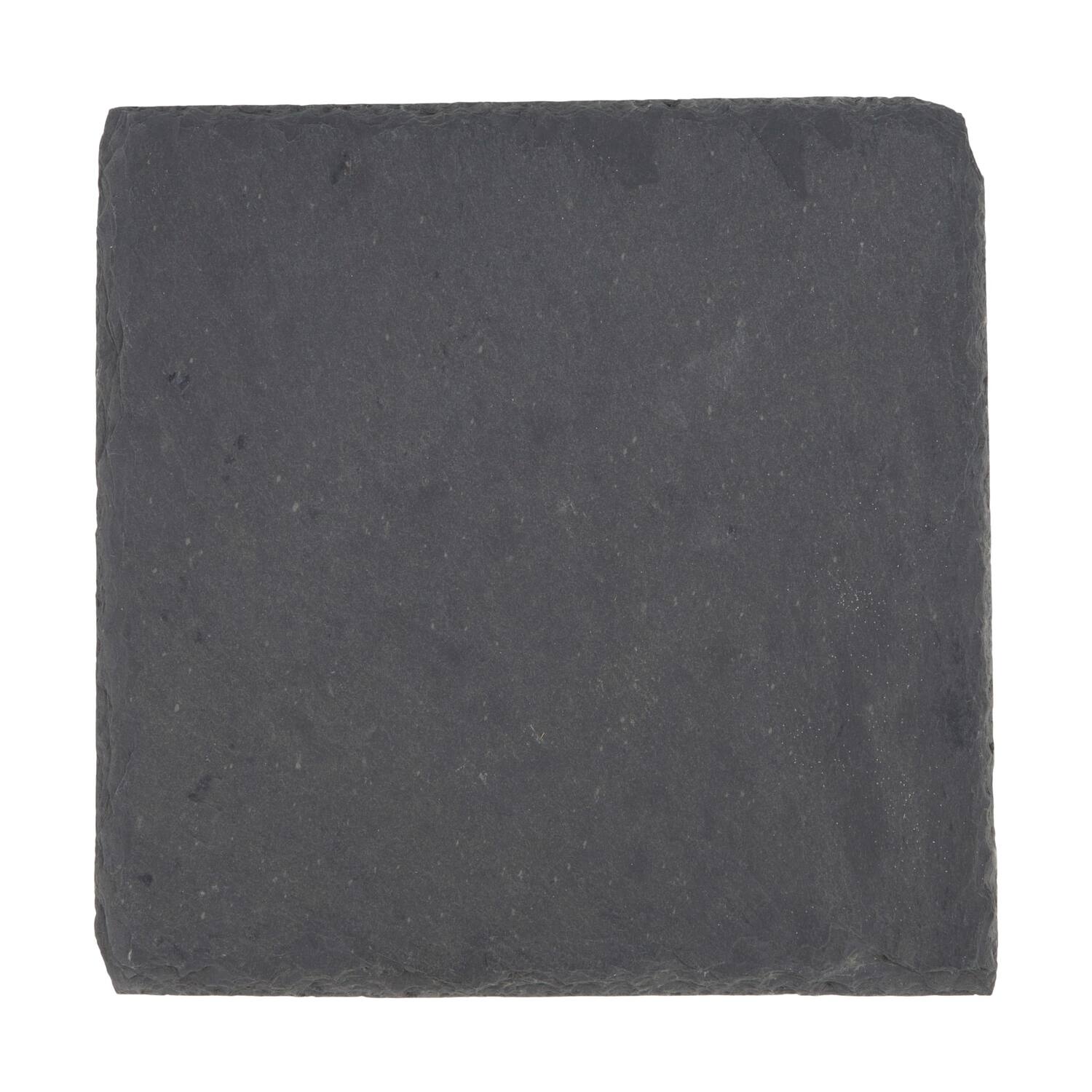Plate square slate 15x15x0.5cm