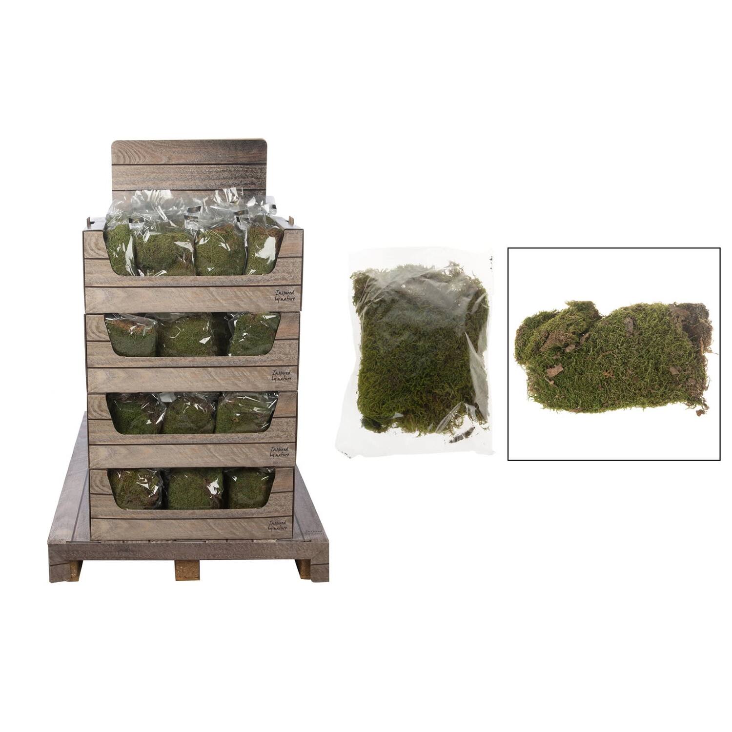 Moss flat 100gr nature 35x23x35cm