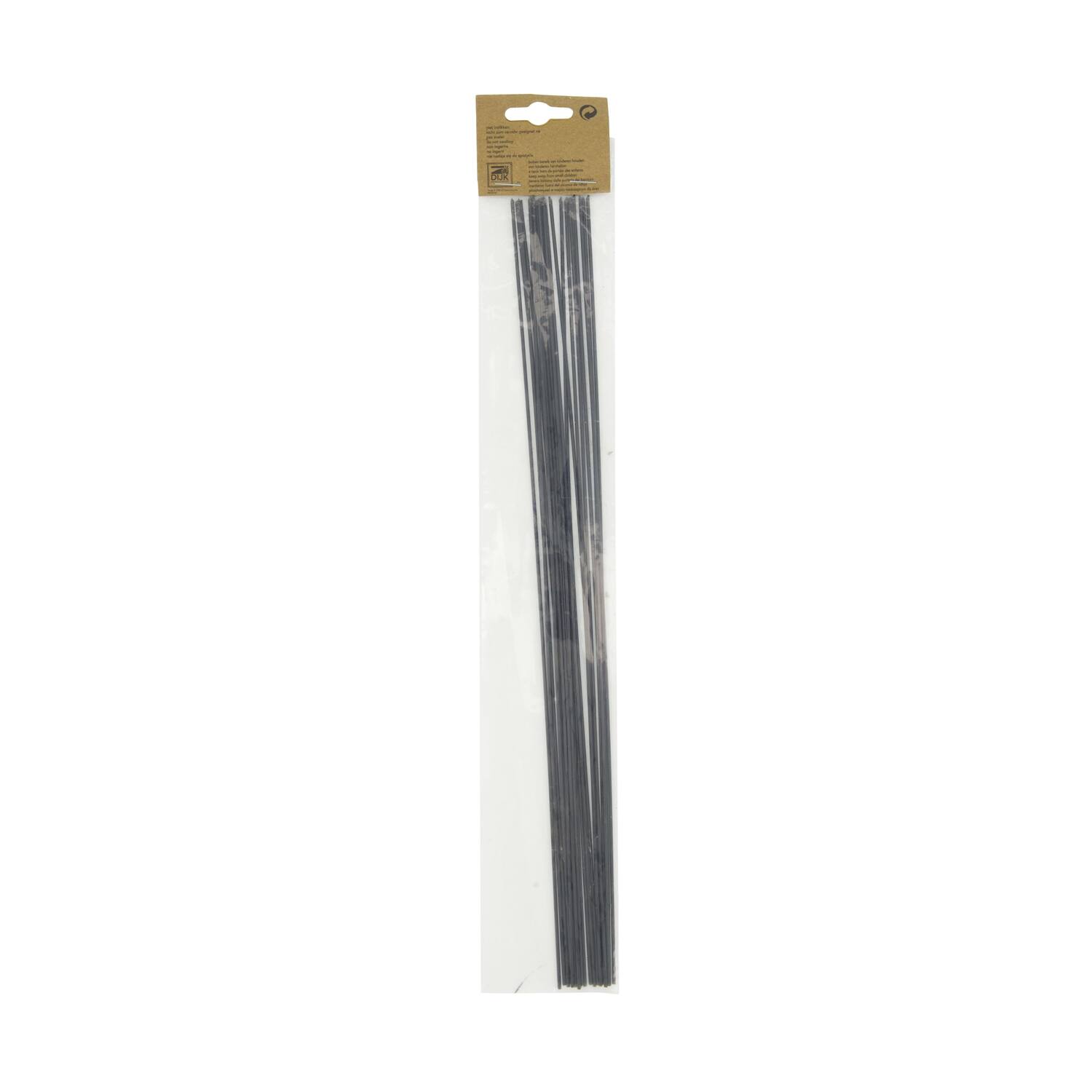 Wire metal 0.16x0.16x35cm 20pc - Green