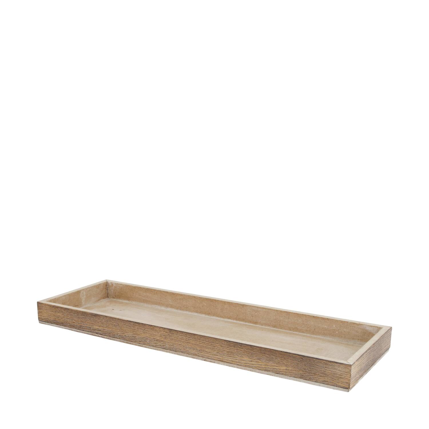 Tray rectangular mdf 42x14x3cm