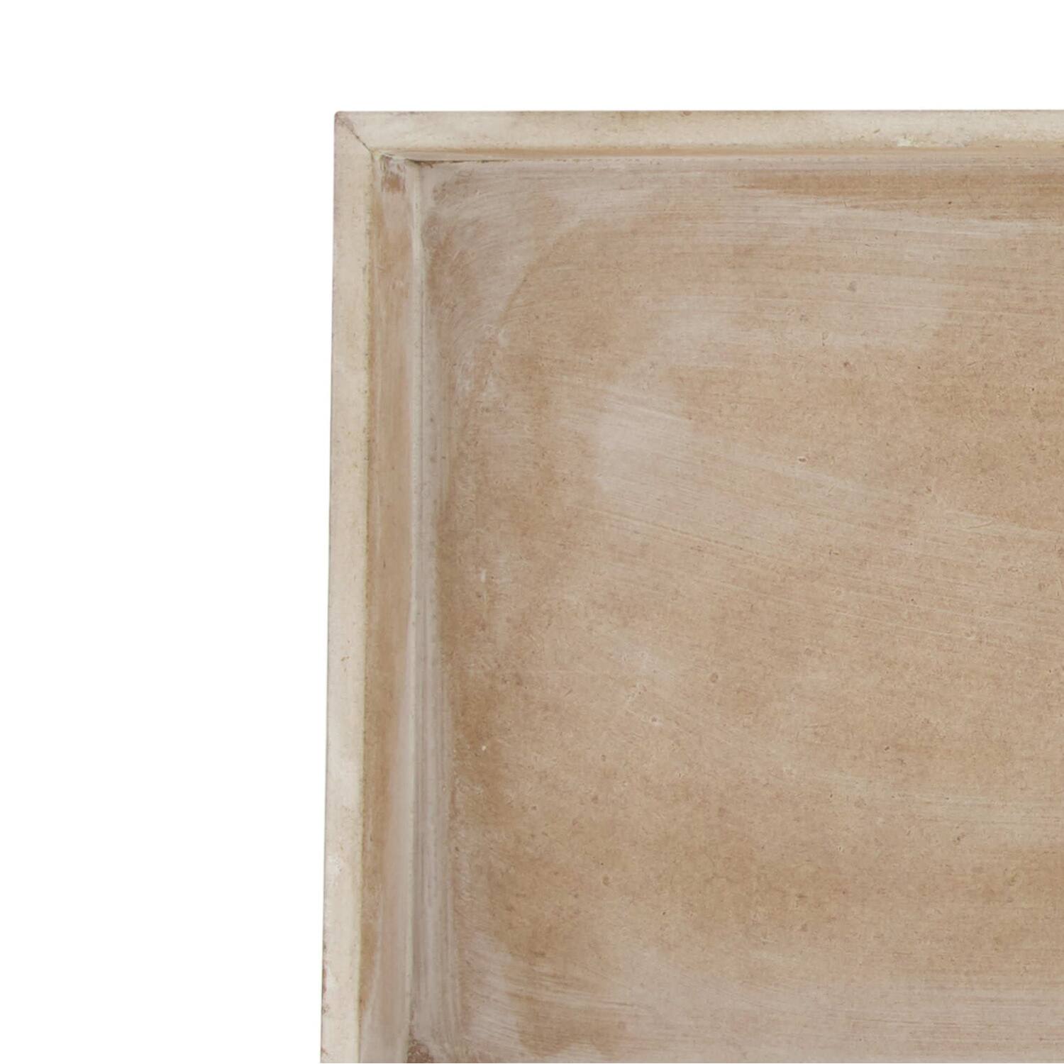 Plateau - Rectangulaire - MDF - 60x20x3cm - Gris