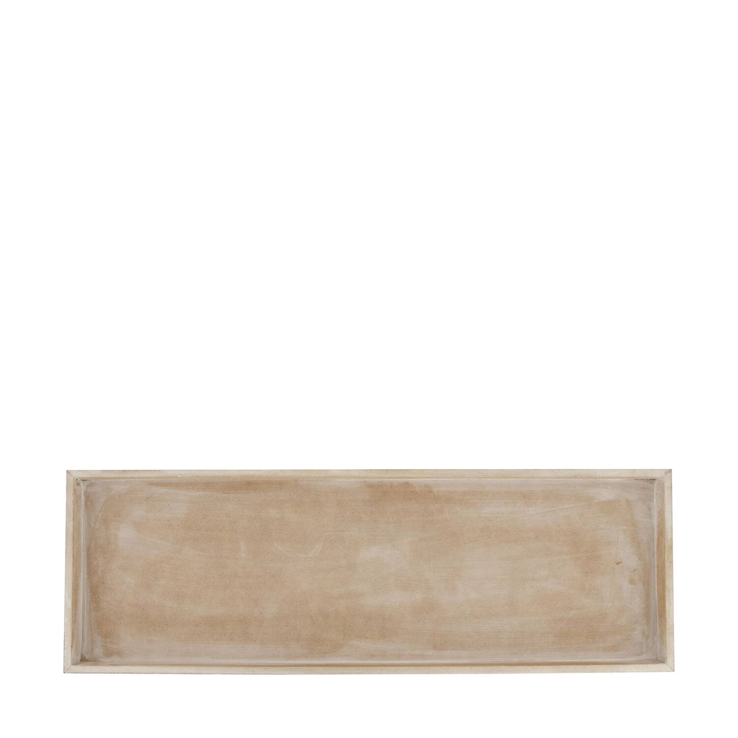 Plateau - Rectangulaire - MDF - 60x20x3cm - Gris