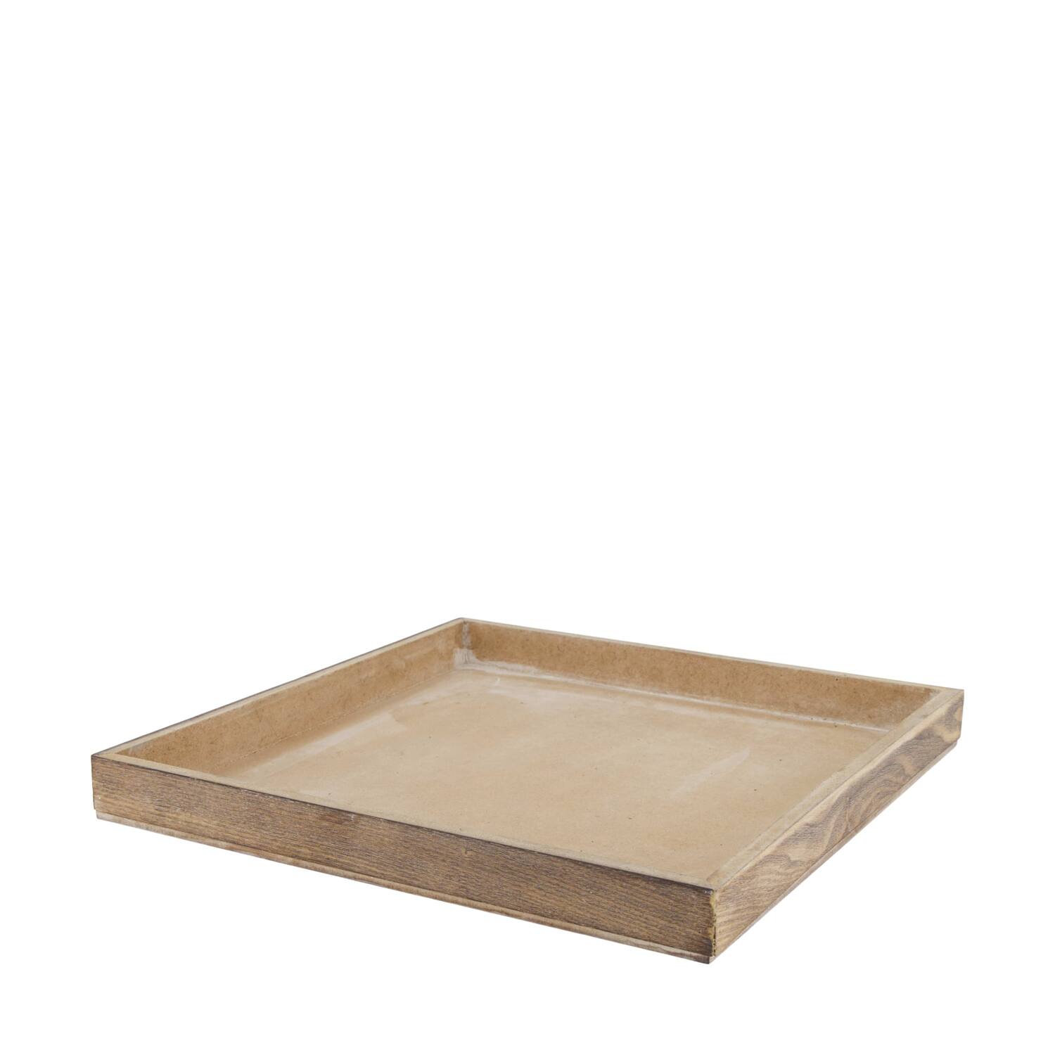 Tray square mdf 30x30x3cm
