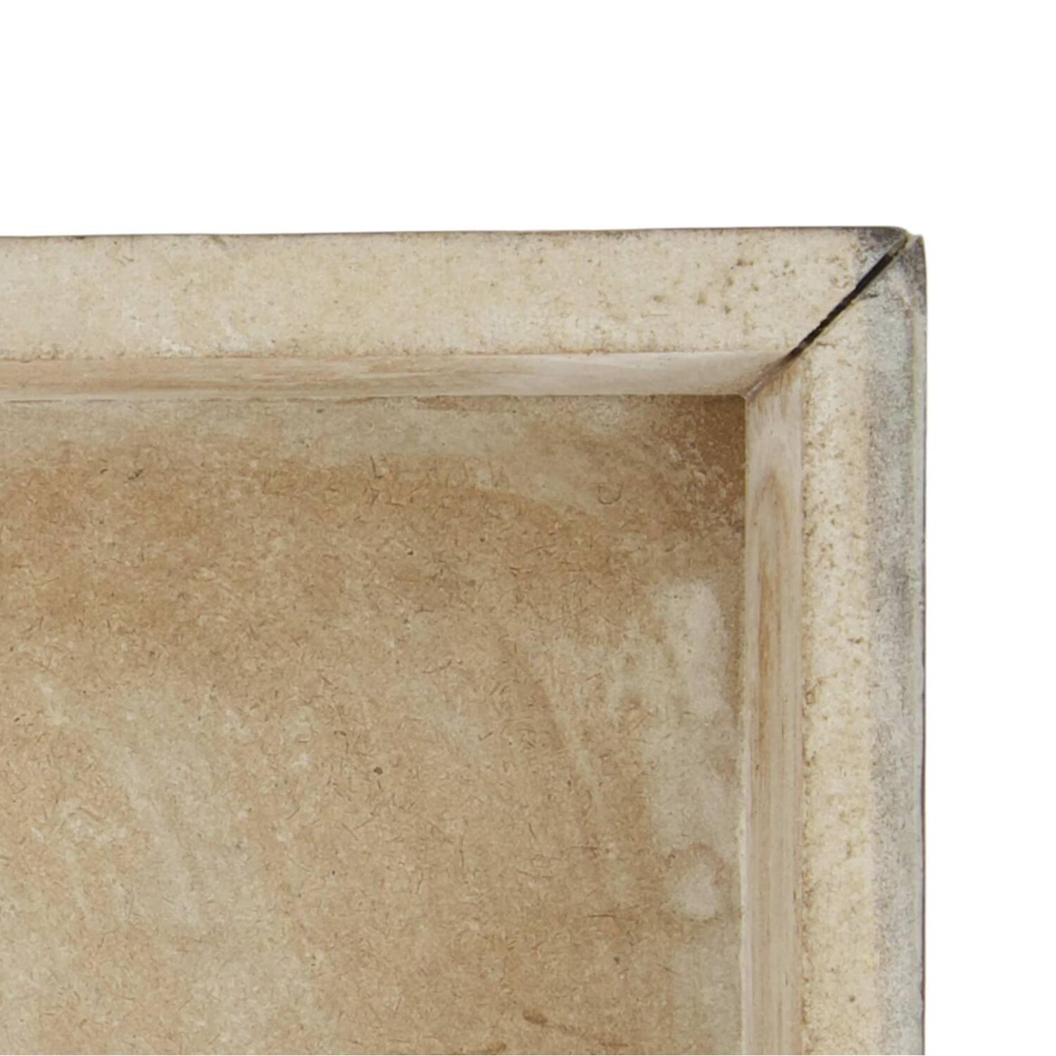 Tray square mdf 20x20x3cm