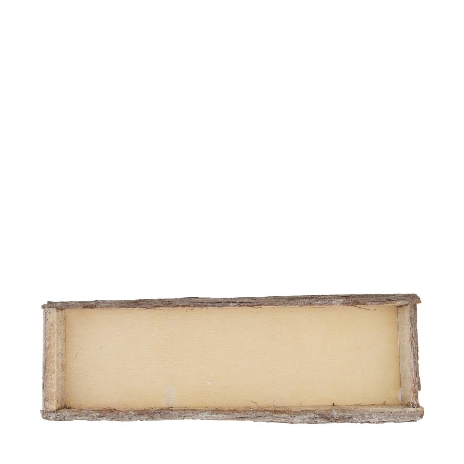 Plateau rectangulaire - Eorce - 58x19x4 cm - Naturel