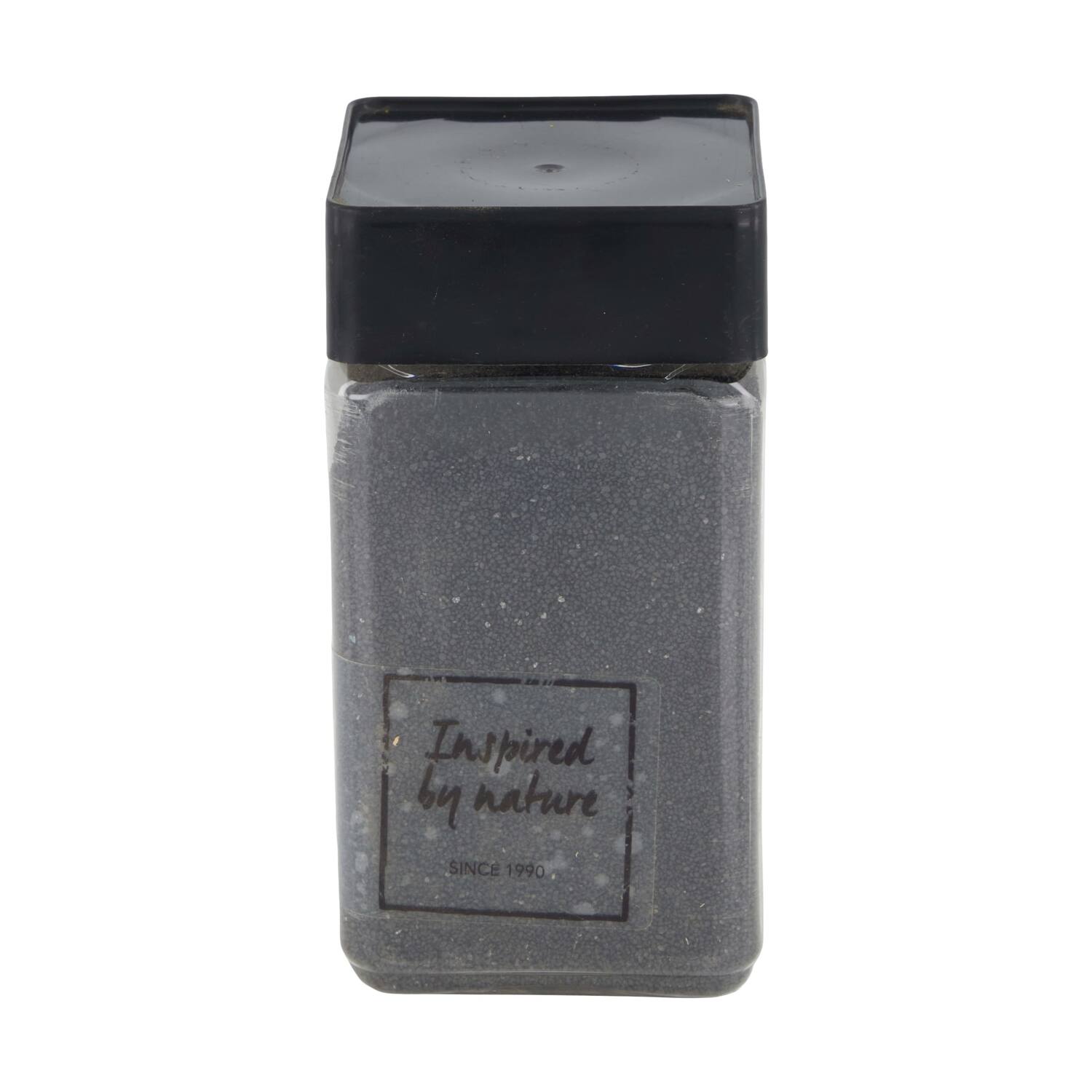 Sand 0,5mm 600gr nature 7x7x13cm - Black