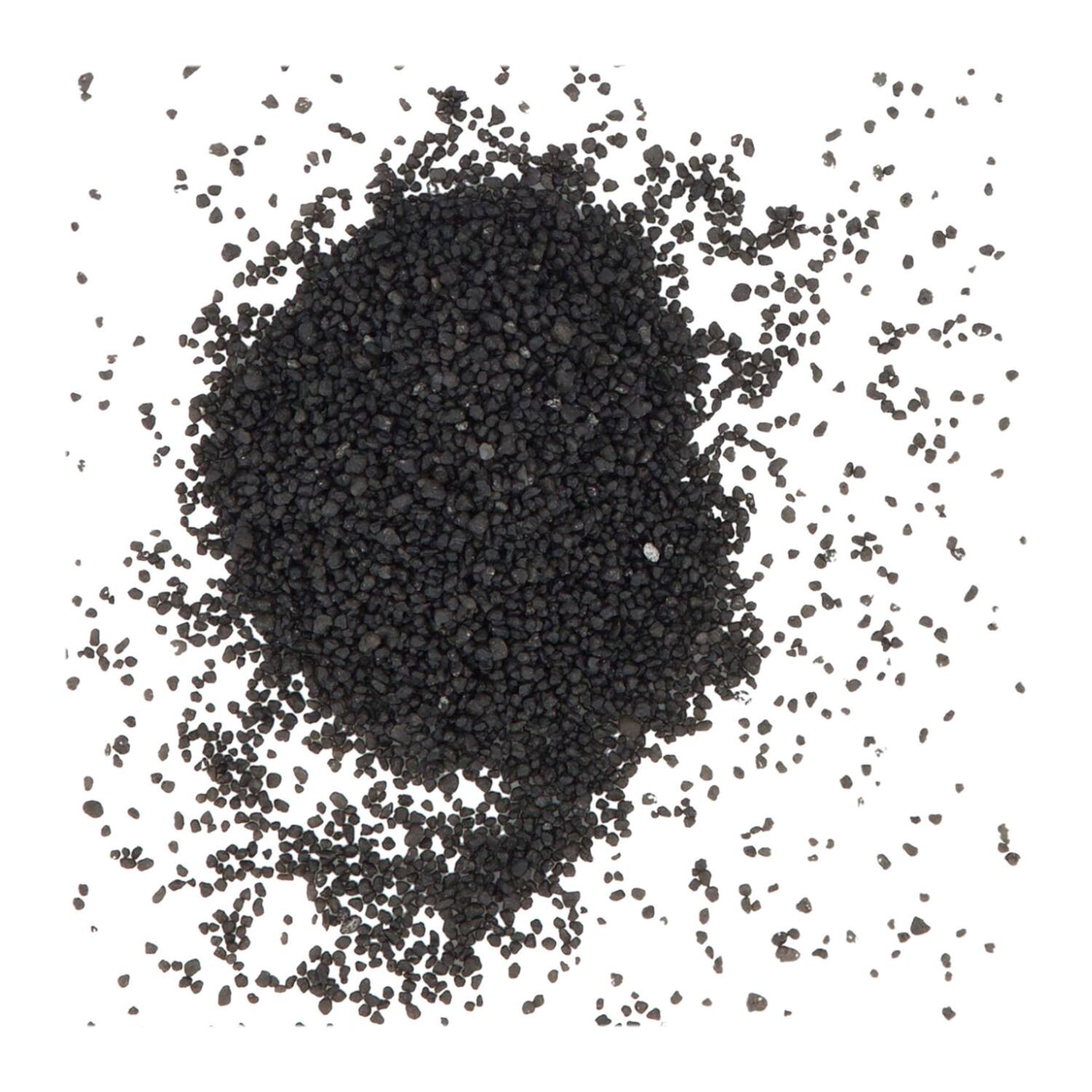 Sand 0,5mm 600gr nature 7x7x13cm - Black