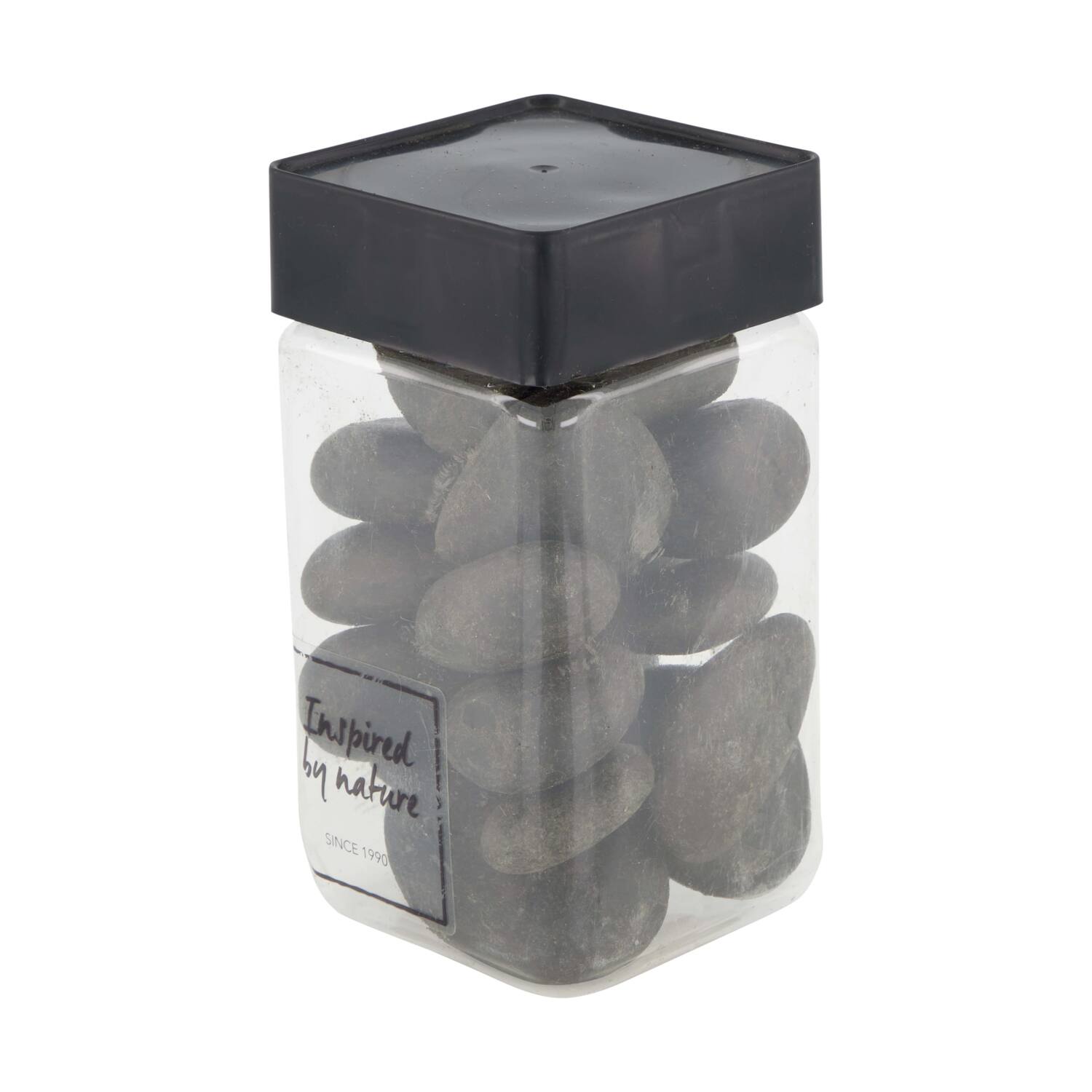 Stones river pebbles 20-40mm 650gr nature 7x7x13cm