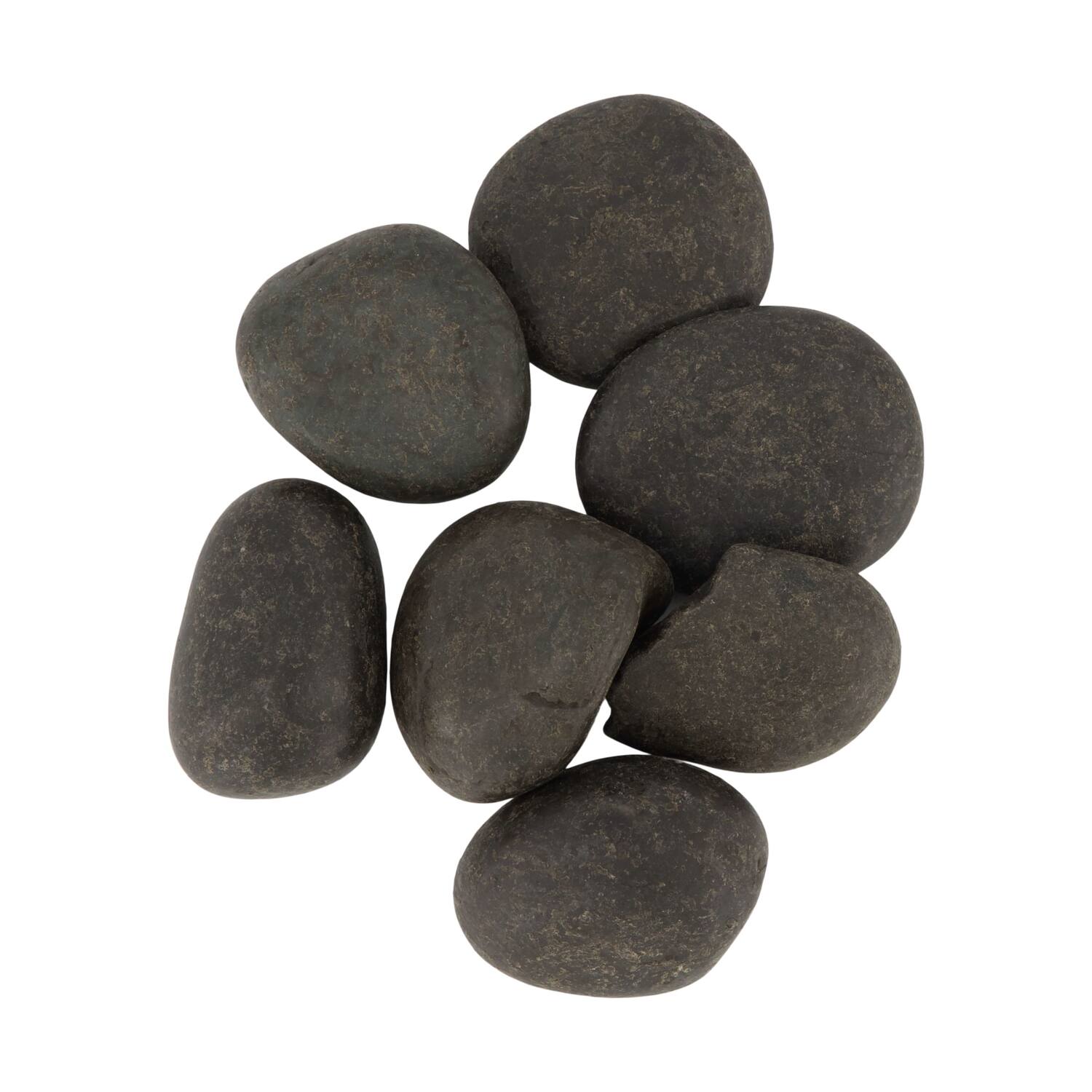Stones river pebbles 20-40mm 650gr nature 7x7x13cm