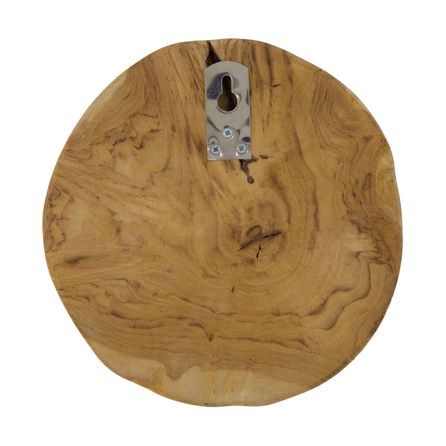 Coat rack teak wood with 1 hook 20x8x20cm