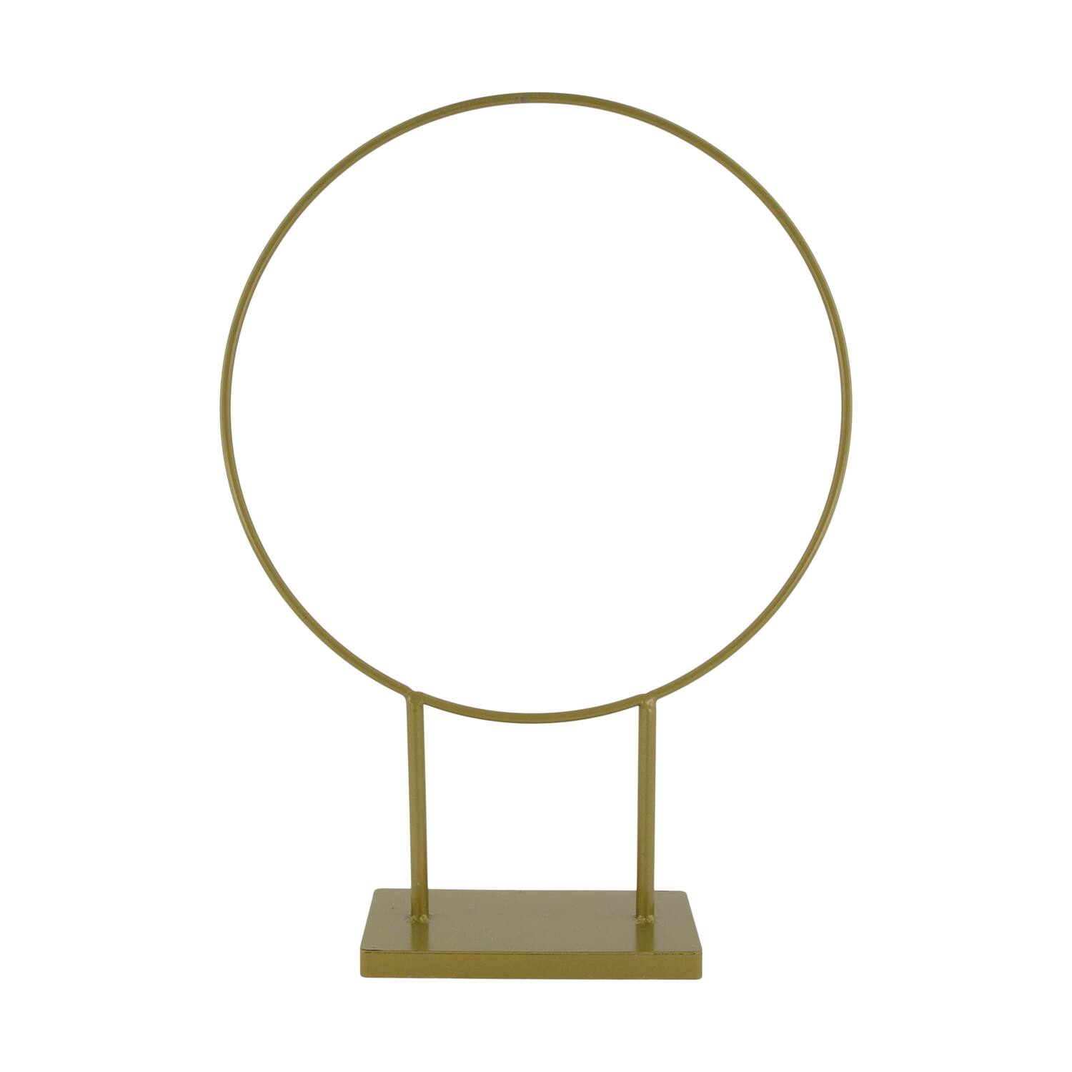 Statue ring metal 28x8x38.5cm