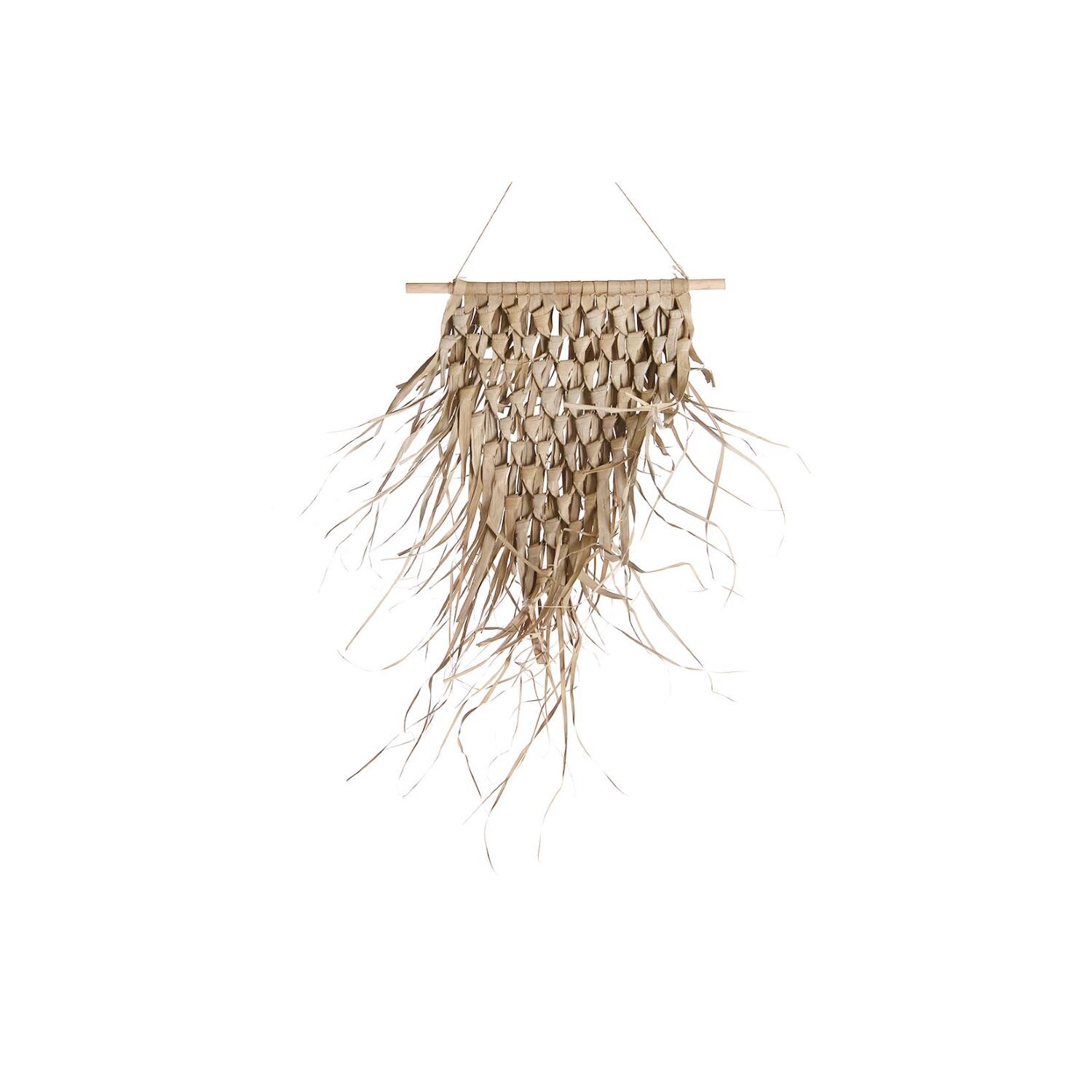 Hanging mat palm leaf 45x55cm