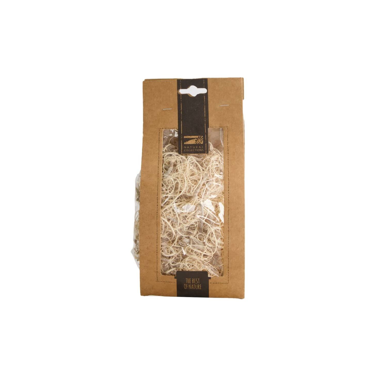 Moss curly 50gr - White