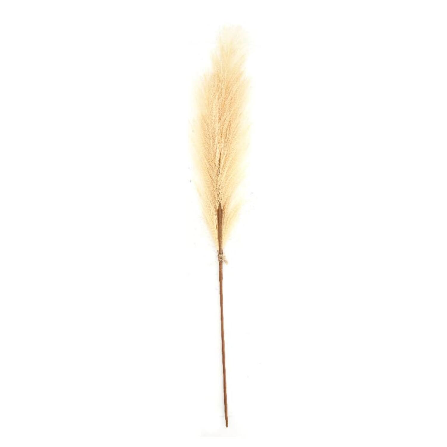 Plume artificial 77x8x3cm - White