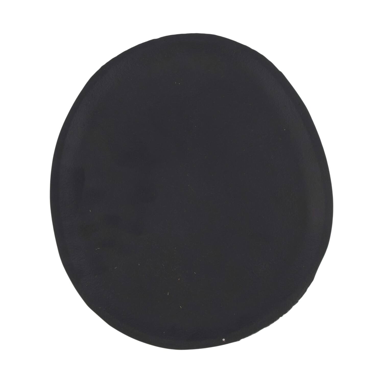 Schaal - Aluminium - 21,5x19x0,5cm - Zwart