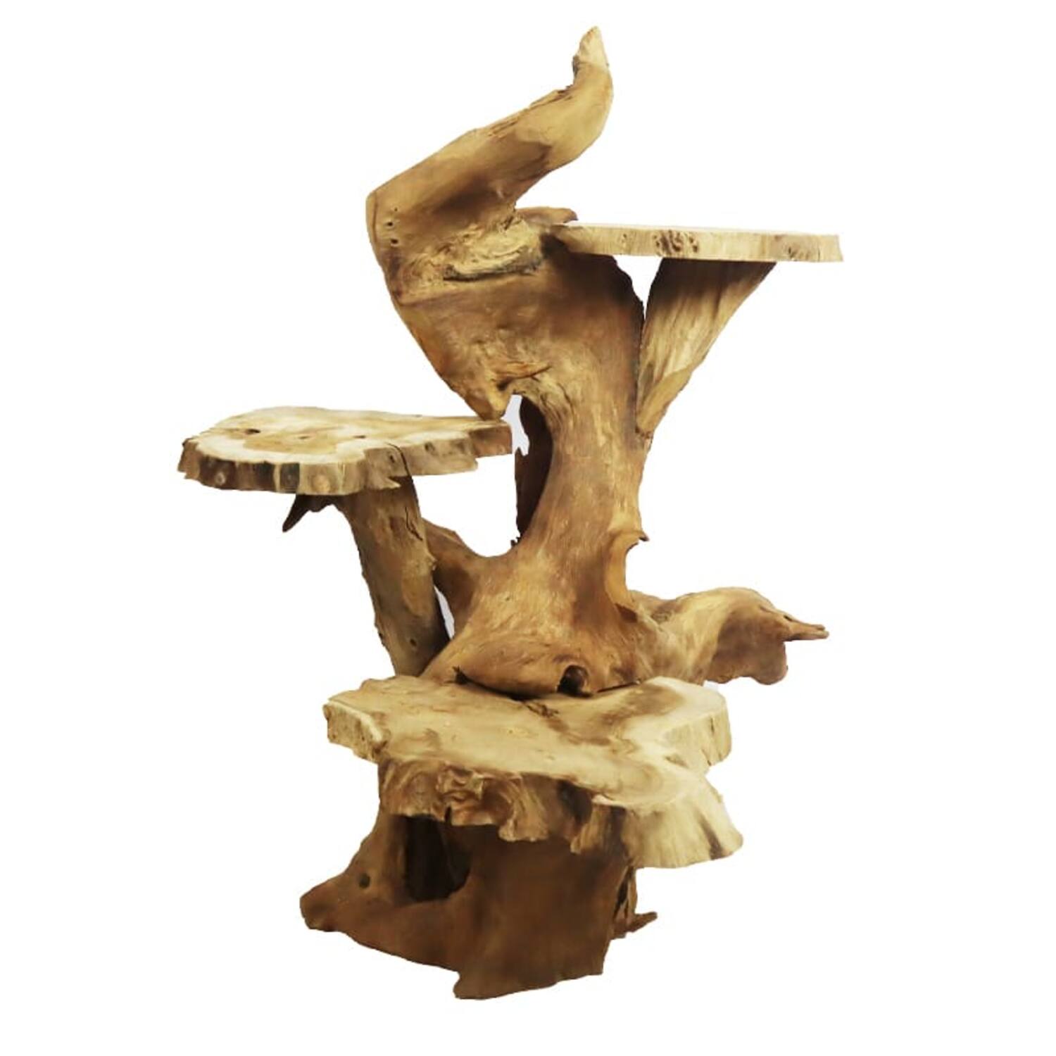 Root teak wood 50x54x80cm - Natural