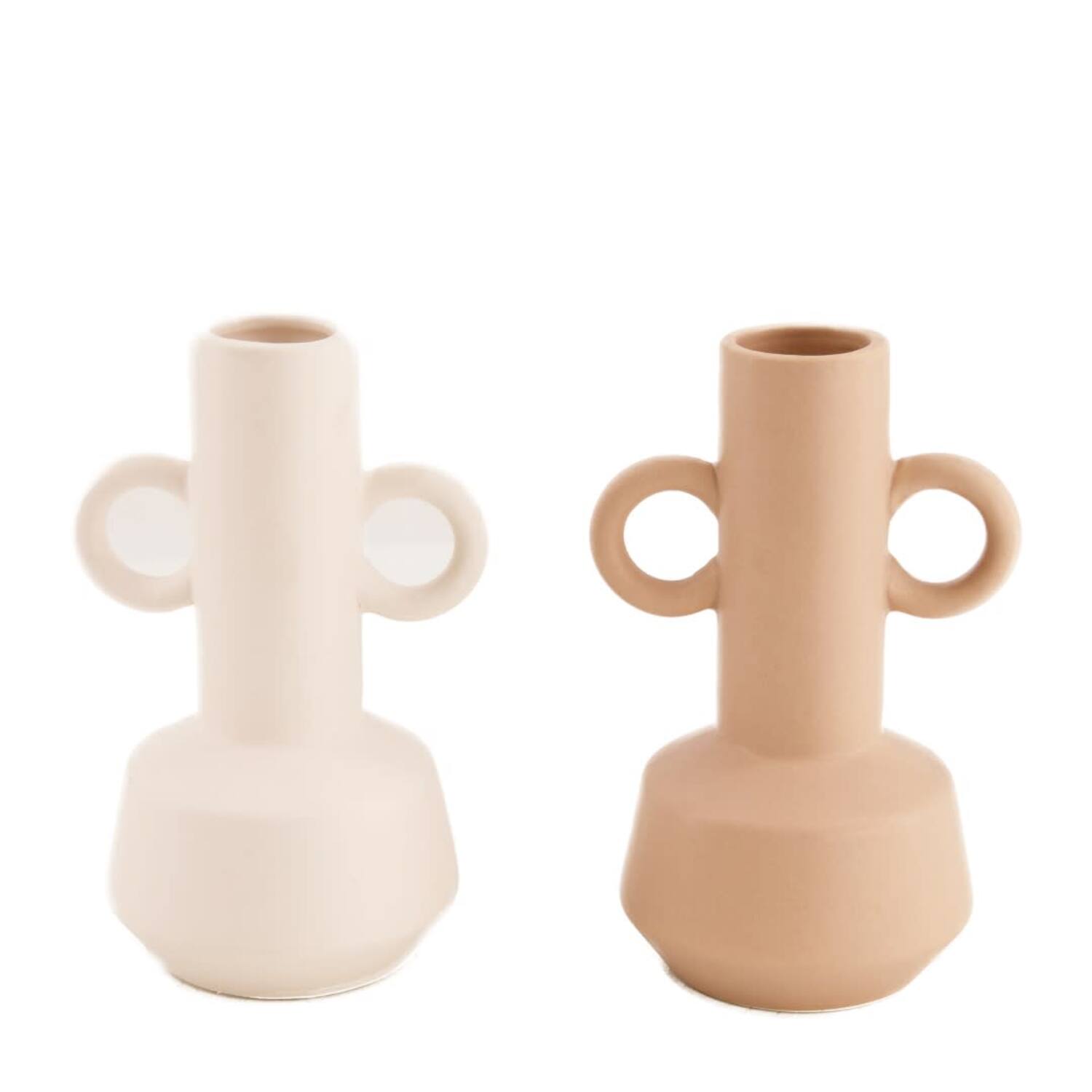 Vase porcelain 9.5x8.2x15cm - Multi
