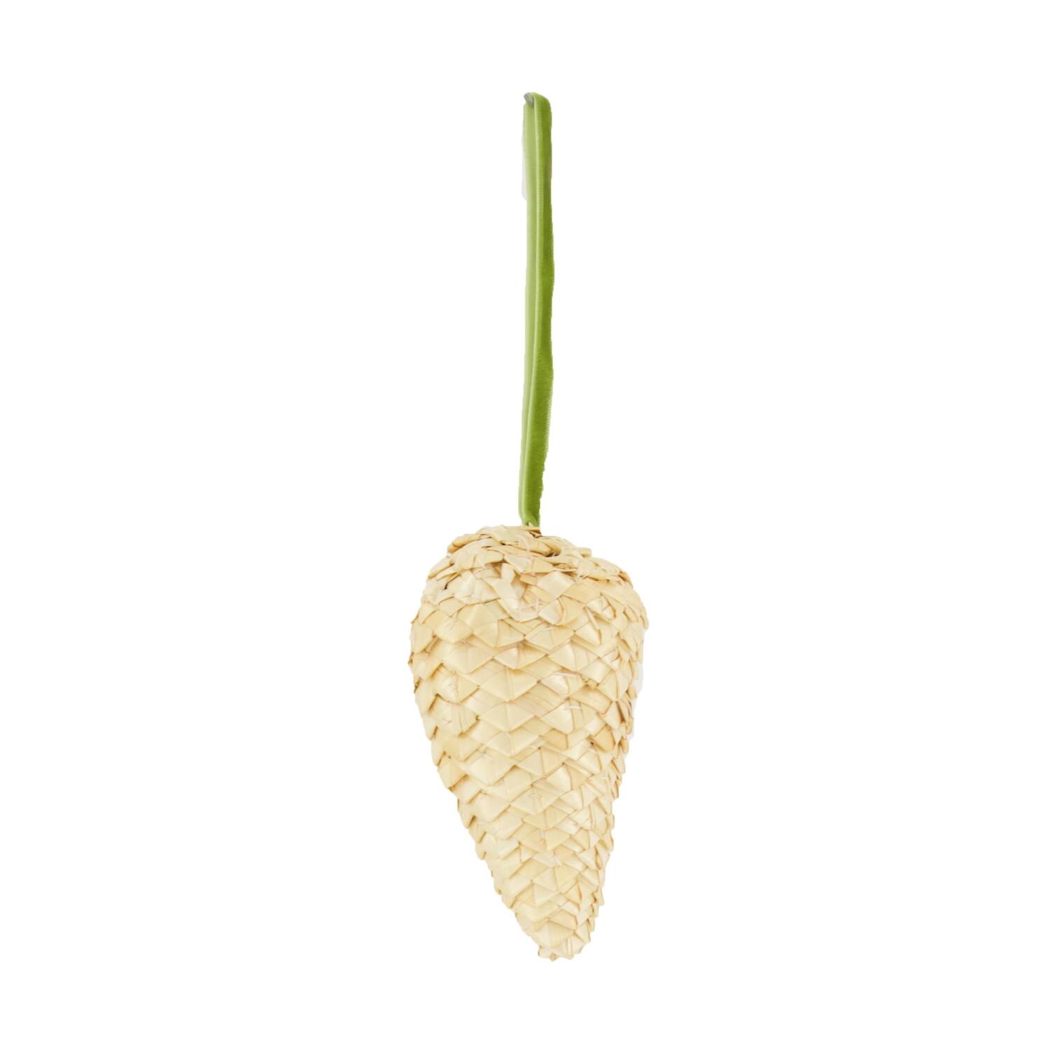 Hanger cone grass 6x6x12cm - Natural
