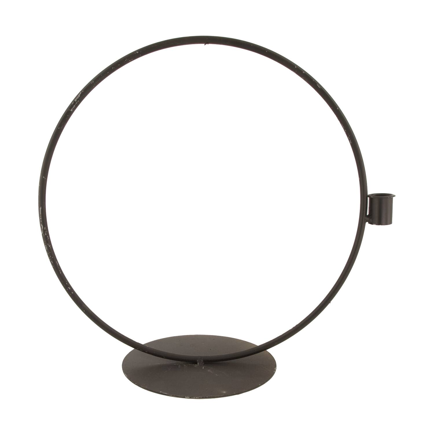 Dinnercandle holder metal 38x17.5x35cm