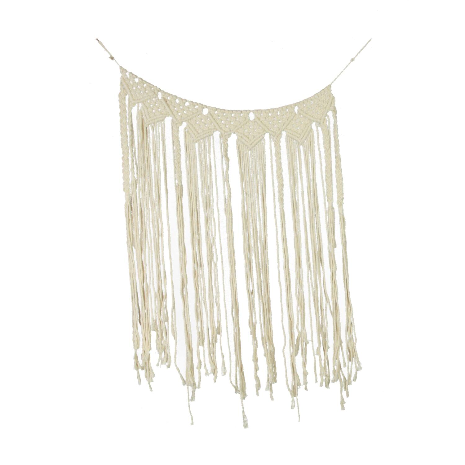Hanger macrame fabric 102x58x2cm