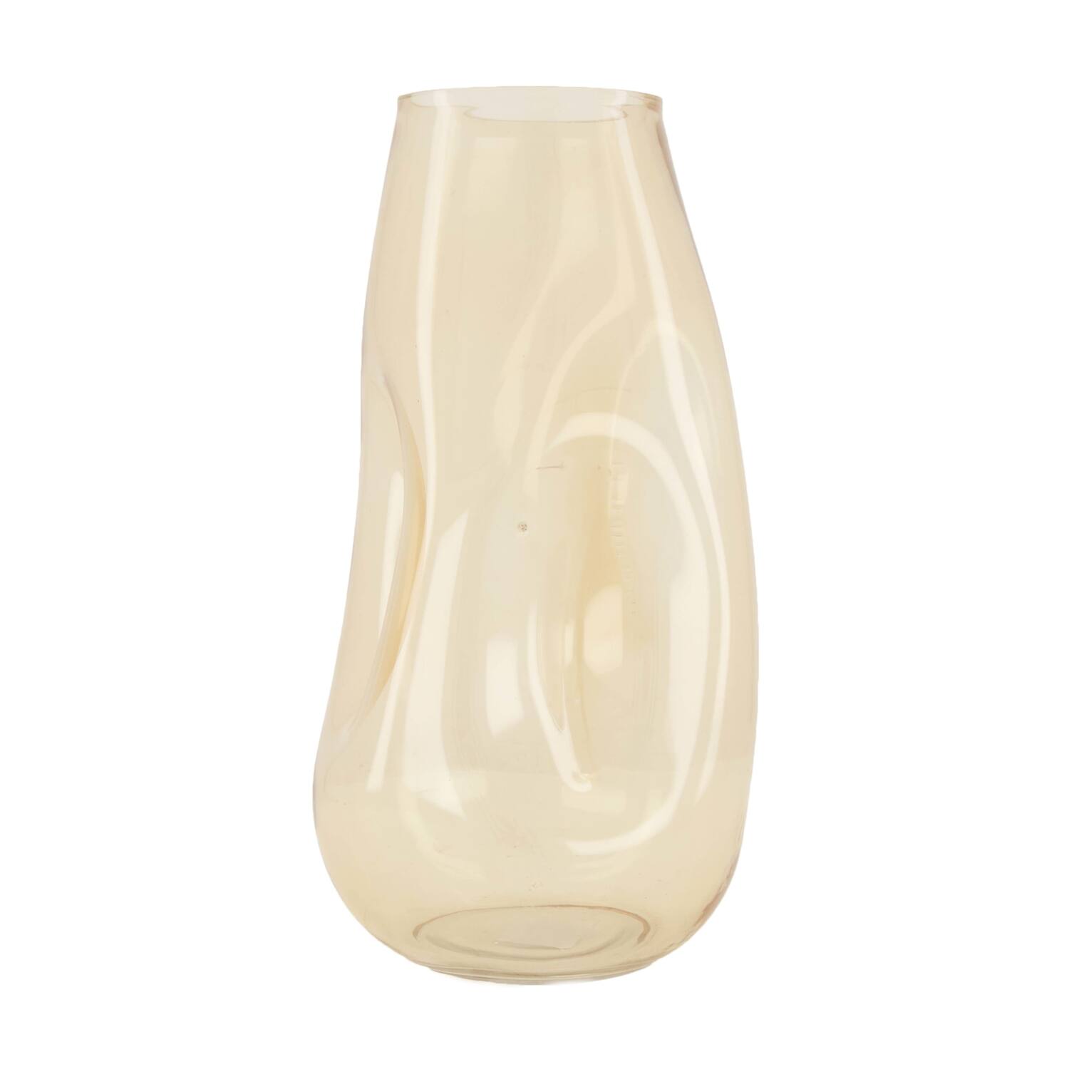 Vase glass 15x30cm - Wit