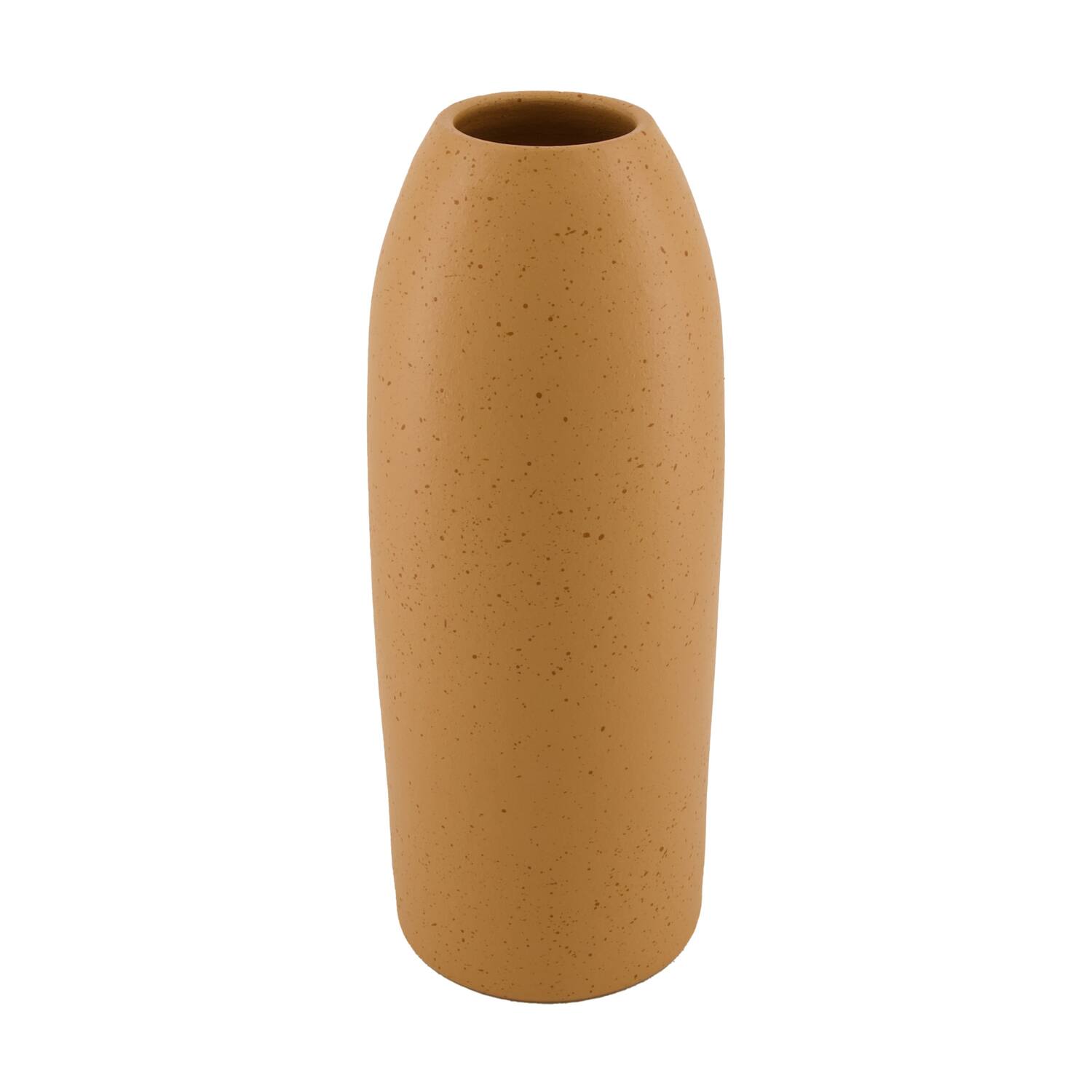 Vase ceramic 12x32cm - Yellow