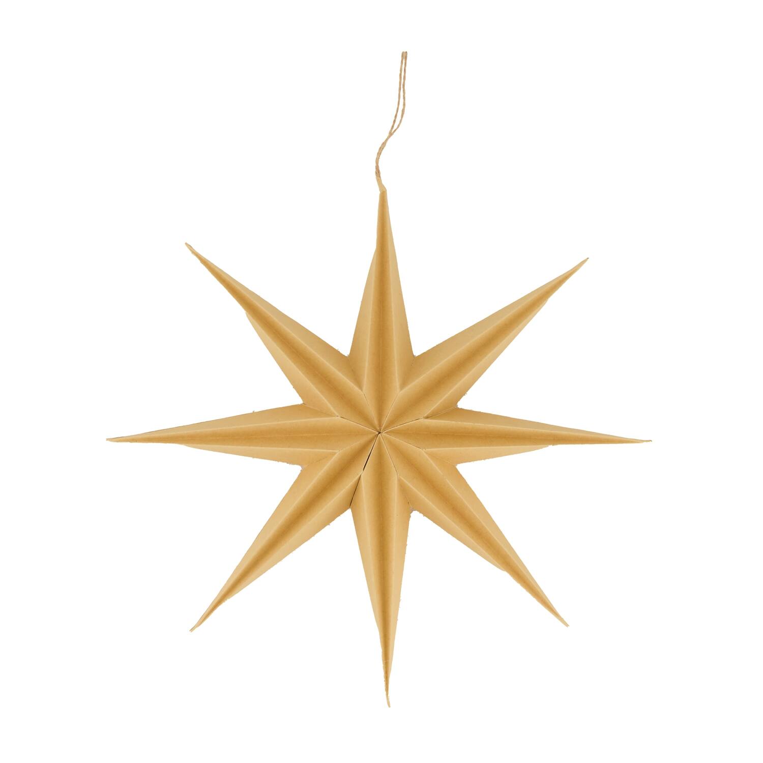 Hanger star paper 30x6.5x30cm