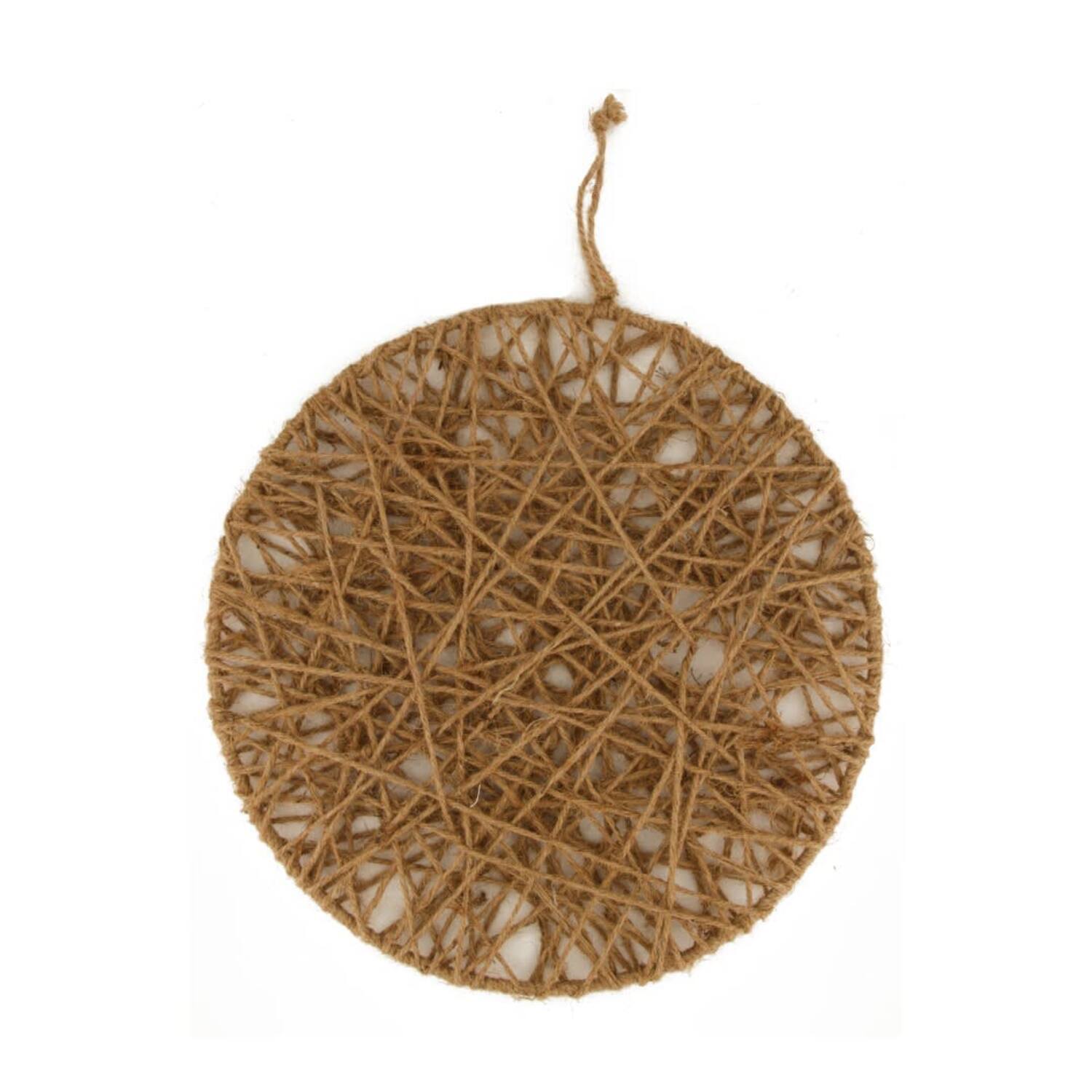 Frame hemp nature Ø38x1cm