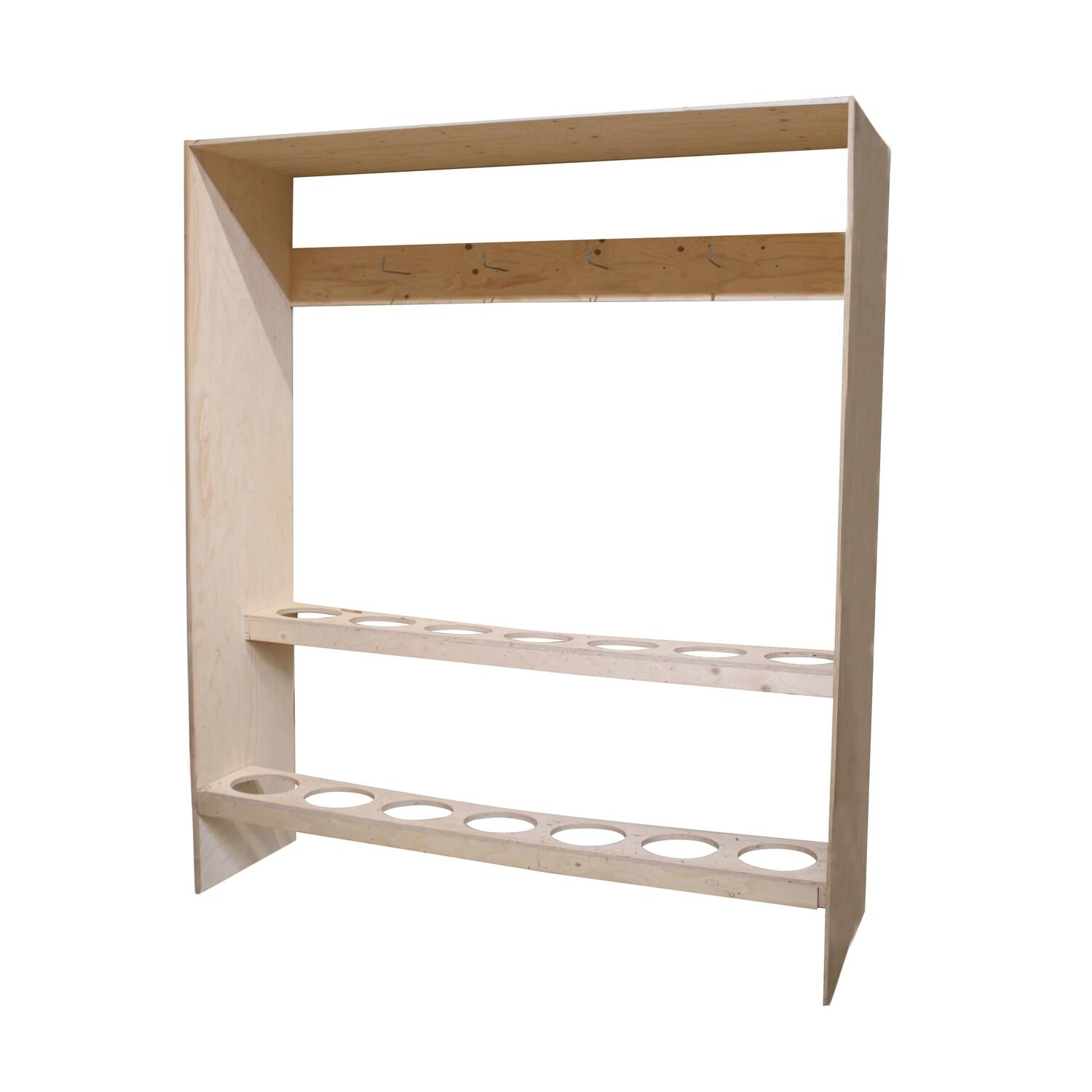 Display wood 60x200x240cm