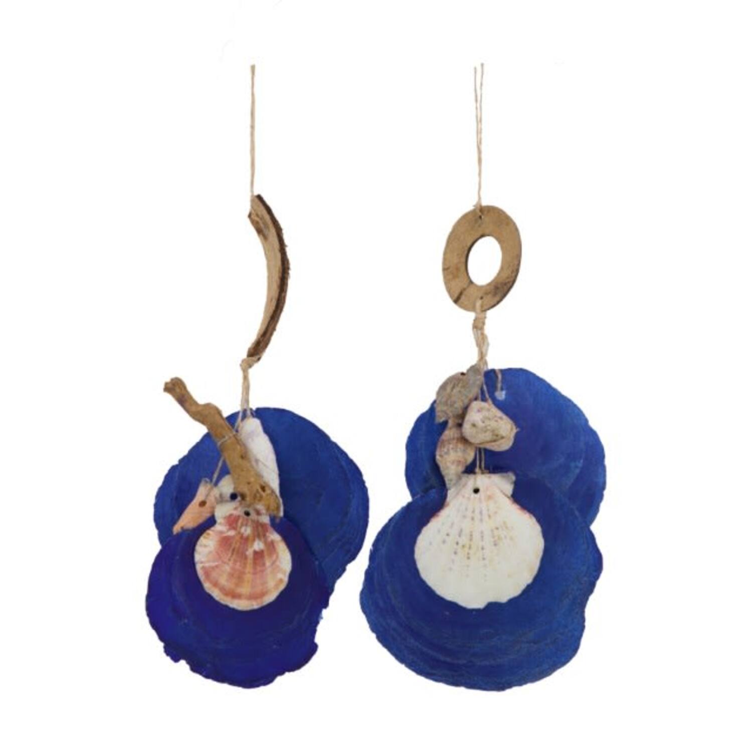 Hanger capiz nature 18x10x2cm A/2