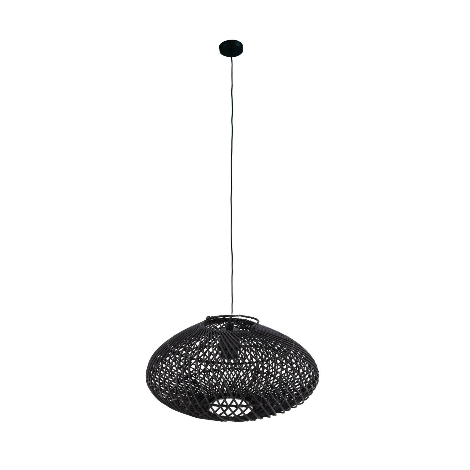 Ceiling light rattan 38x38x20cm